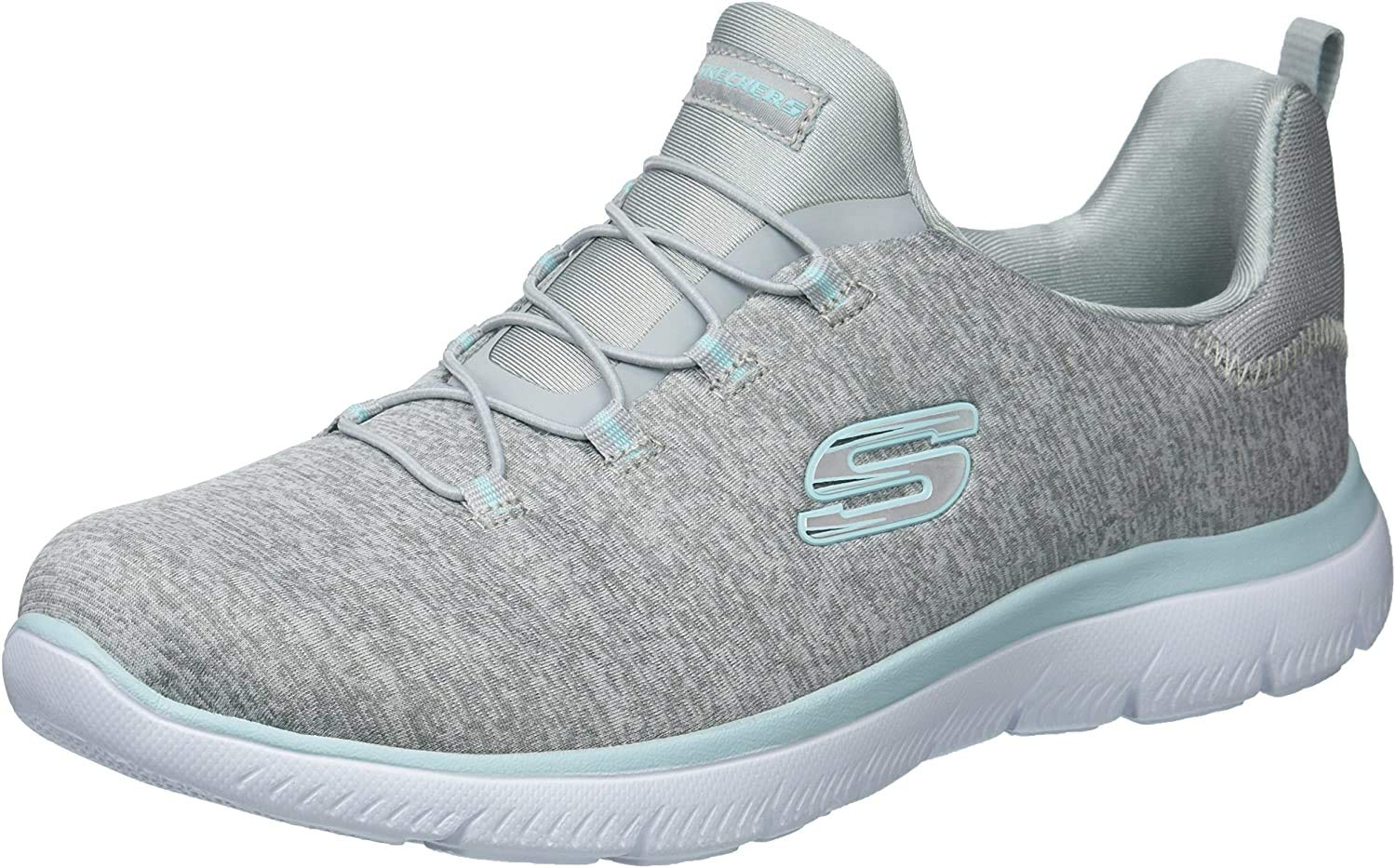 Skechers Women's Summits Sneakers - Lightweight Walking Shoes for Women with Memory Foam - Perfect for Running, Gym, and Everyday Comfort