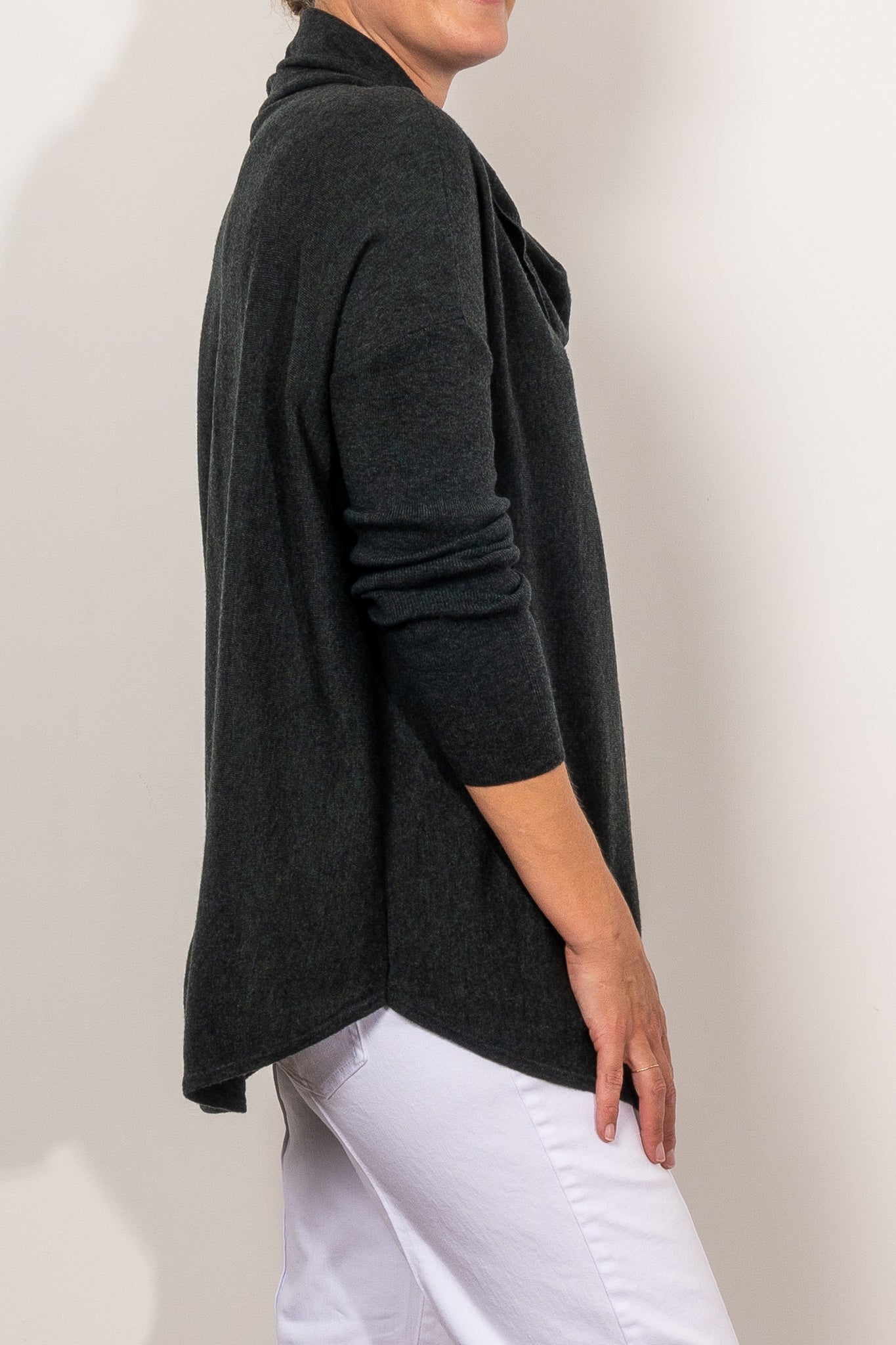 Bridge & Lord Kylie Cowl Neck Knit Sweater for Women - Soft Chunky Knit Pullover Winter Tops - Perfect for Office Wear, Date Nights & Casual Outfits