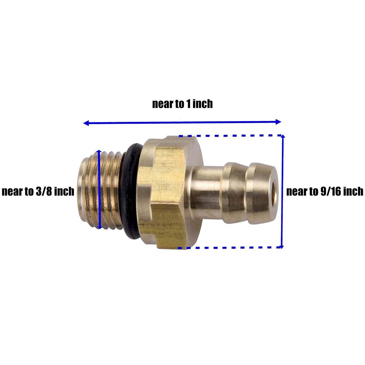 Pressure Washer Chemical Injector Set - Compatible with 190593GS, 190635GS, 203640GS - Replacement Tool for Daily Cleaning & Maintenance