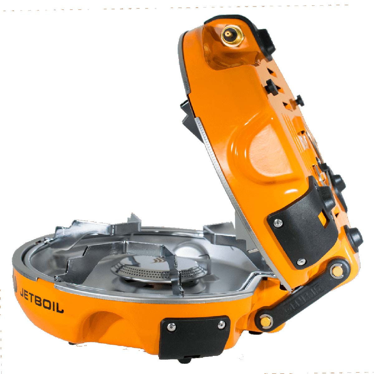 Jetboil Genesis Base Camp Stove System - Portable Camping Stove for Outdoor Cooking, Backpacking & Hiking Gear - Perfect for Campers, RV Trips & Emergency Preparedness