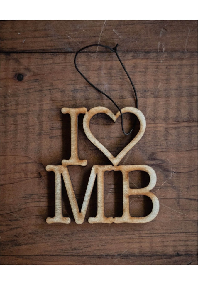 Fresh Emblem Rescentable Wood Car Air Freshener - Unscented Emblem Only | Natural Wooden Car Decor for Home & Office | Perfect for Vehicles, Gifts & Aromatherapy