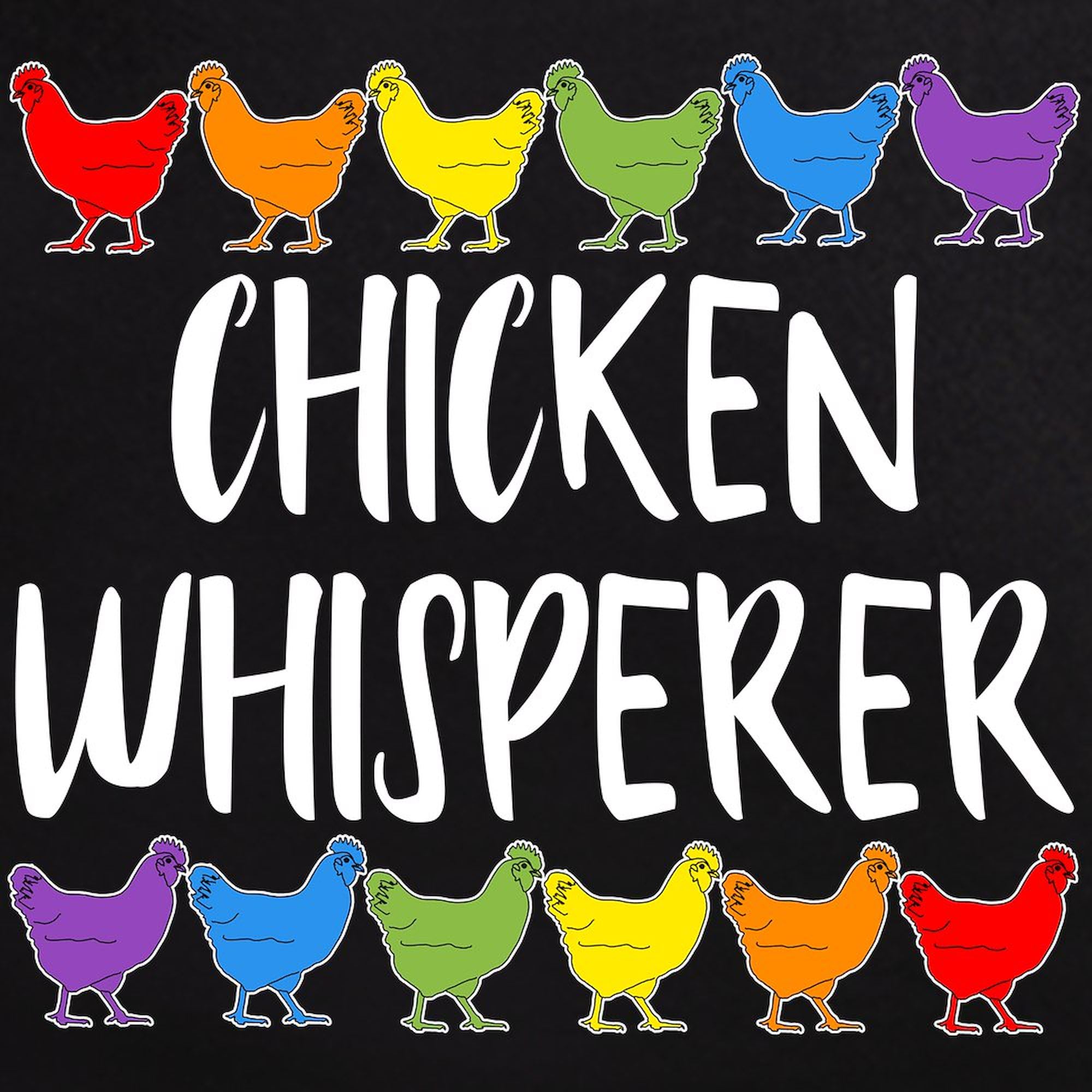 Chicken Whisperer Men's Dark Pajama Set - Comfortable Sleepwear for Men | Cozy Lounge & Sleep Pajamas for Chicken Lovers