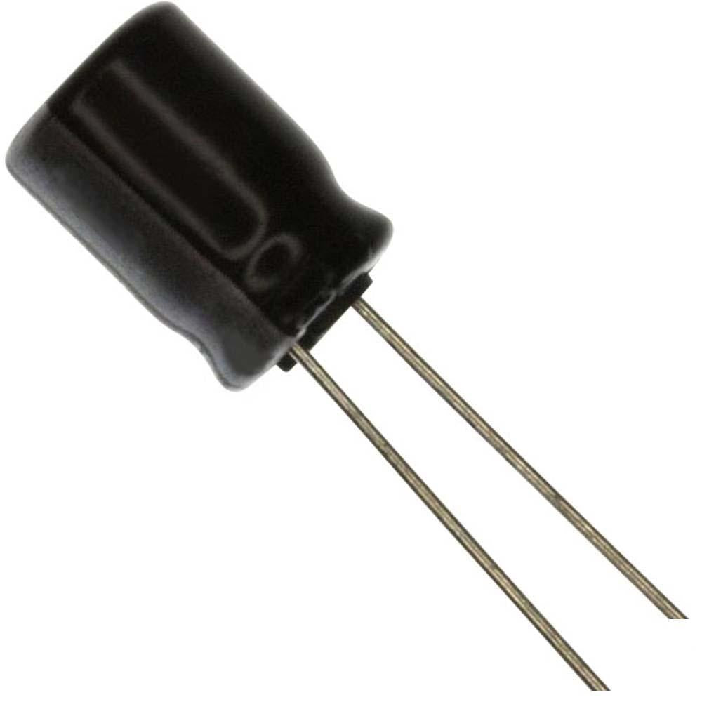 50V 10µF Electrolytic Radial Lead Capacitor - High Performance for Audio Equipment, Power Supplies & Electronic Circuits