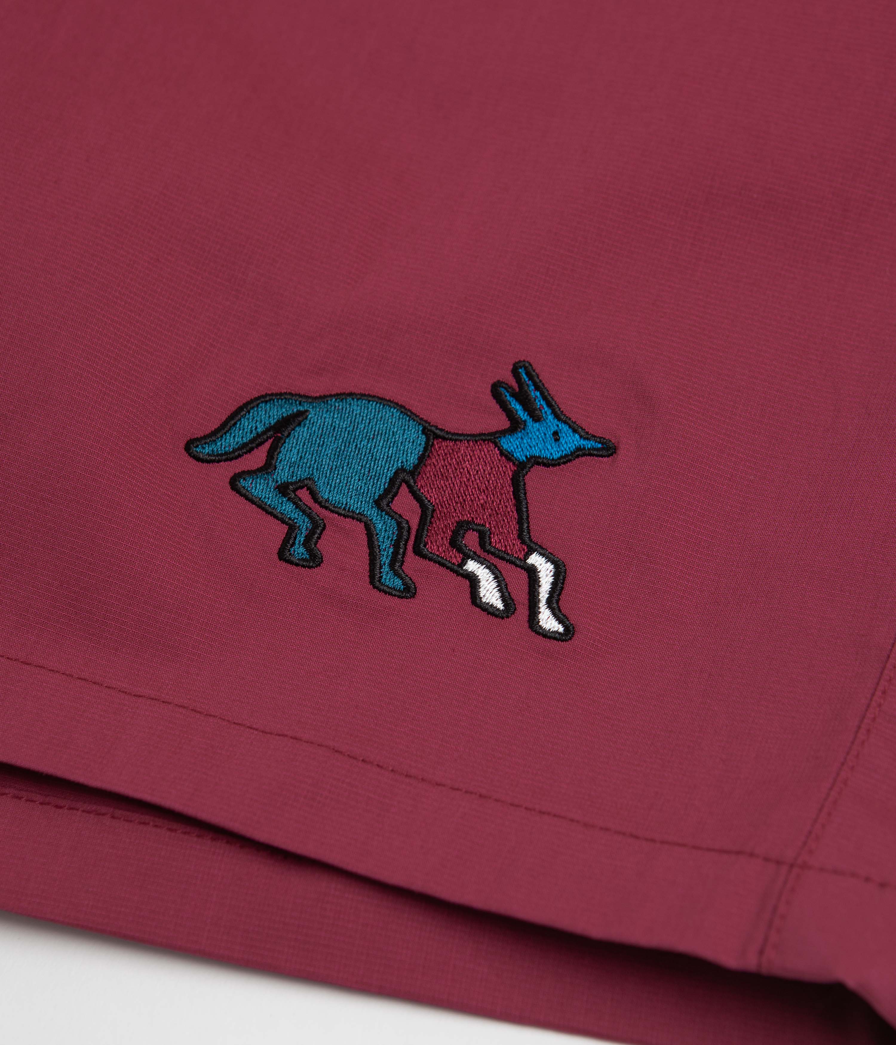 Parra Anxious Dog Shorts for Small Dogs - Comfortable Wine Red Pet Clothes - Perfect for Anxiety Relief, Travel & Outdoor Adventures