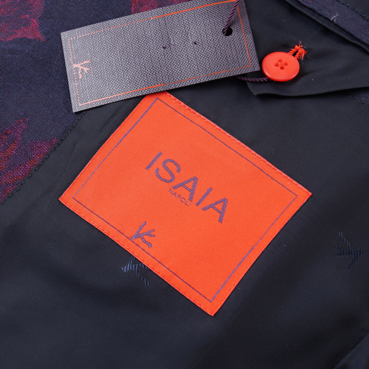 Isaia 'Marechiaro' Brocade Formal Blazer for Men - Luxury Italian Silk Dinner Jacket for Weddings, Galas & Special Occasions