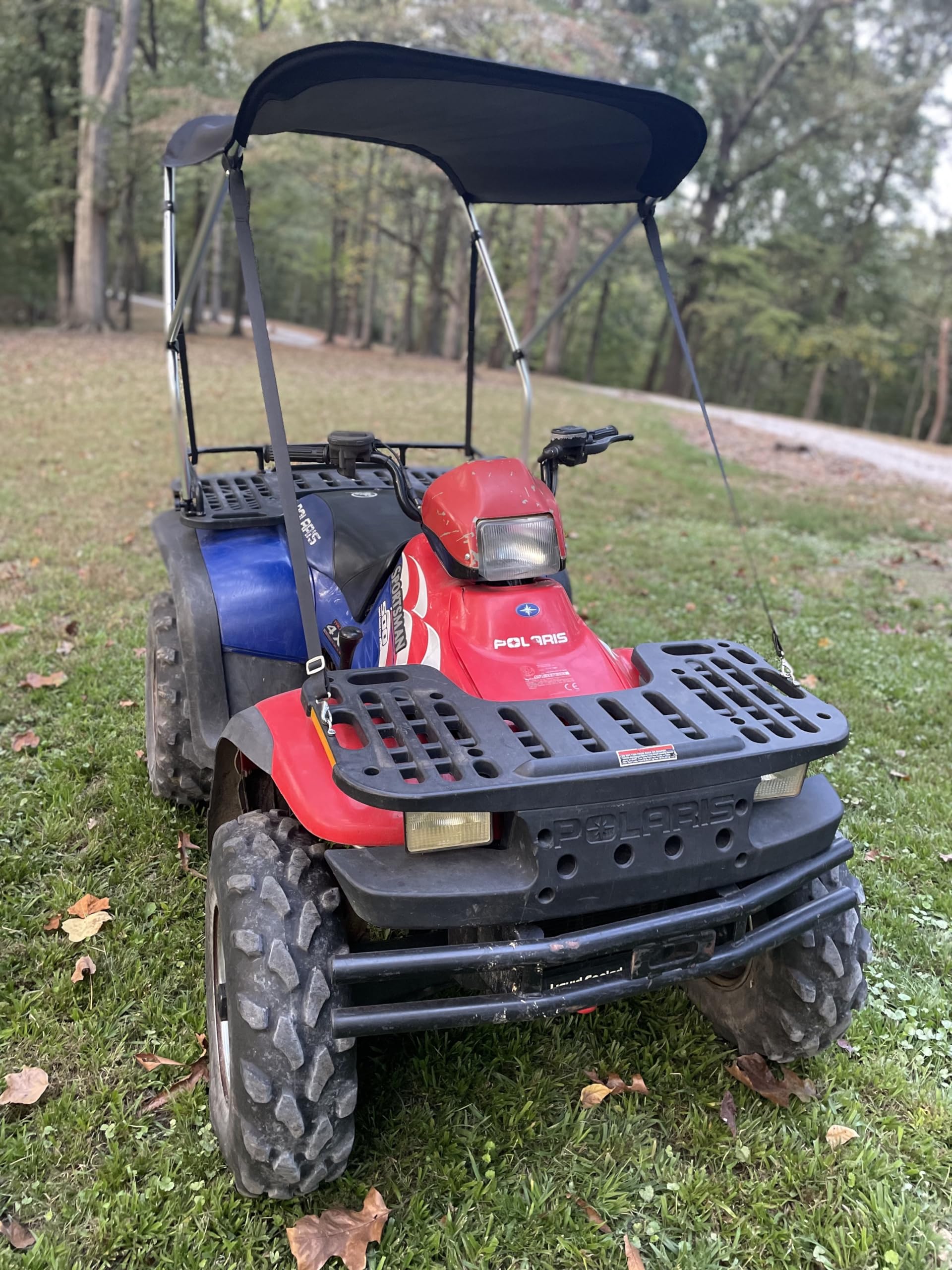 Cypress Rowe Outfitters ATV Sun Shade Canopy - UV Protection Quad Sunshade for ATV, UTV, Four Wheeler & Dirt Bikes - Perfect for Off-Roading, Camping & Outdoor Adventures