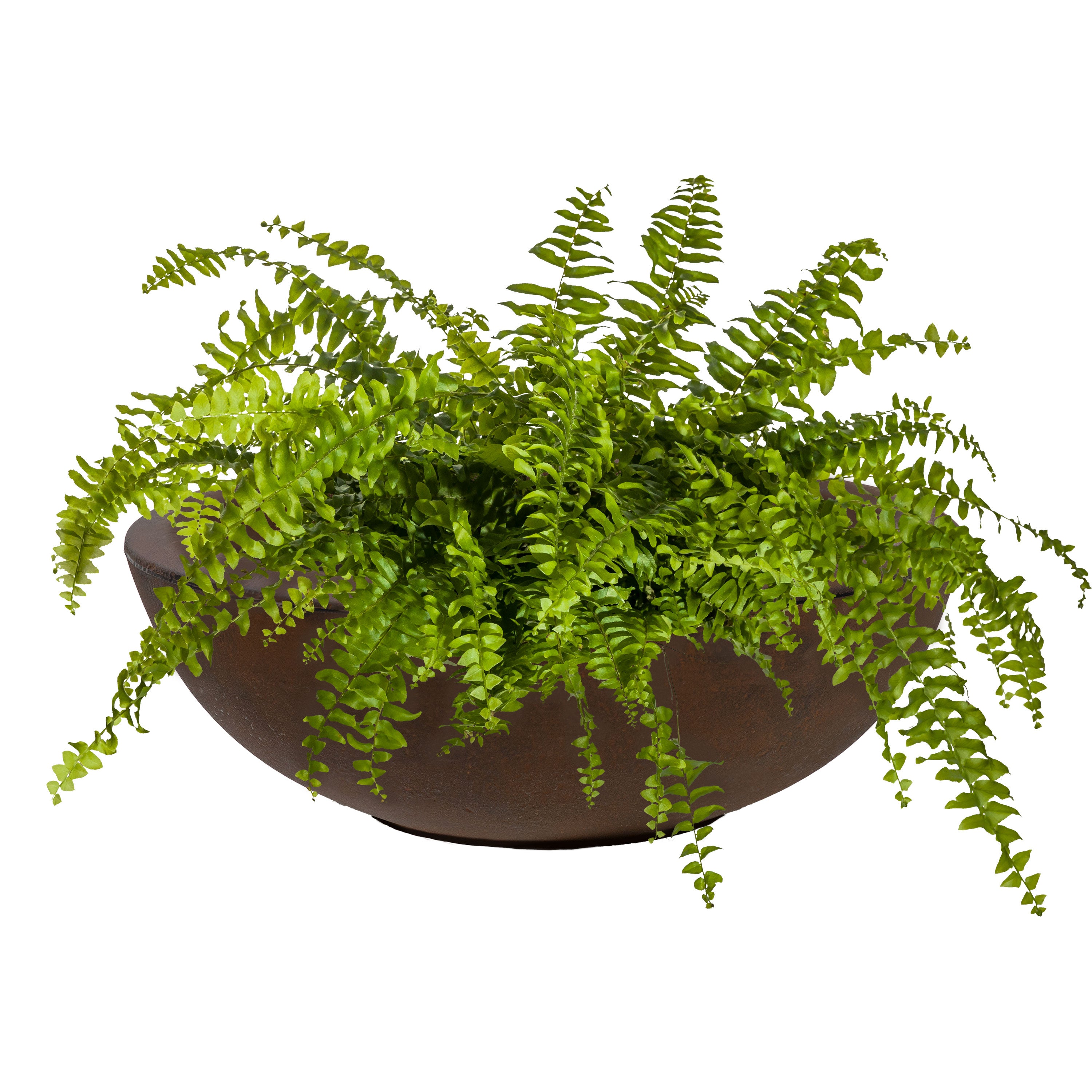 20.75 Inch Sunnydaze Percival Polyresin Outdoor Planter Bowl - Durable Garden Decor for Patio, Porch & Backyard Landscaping
