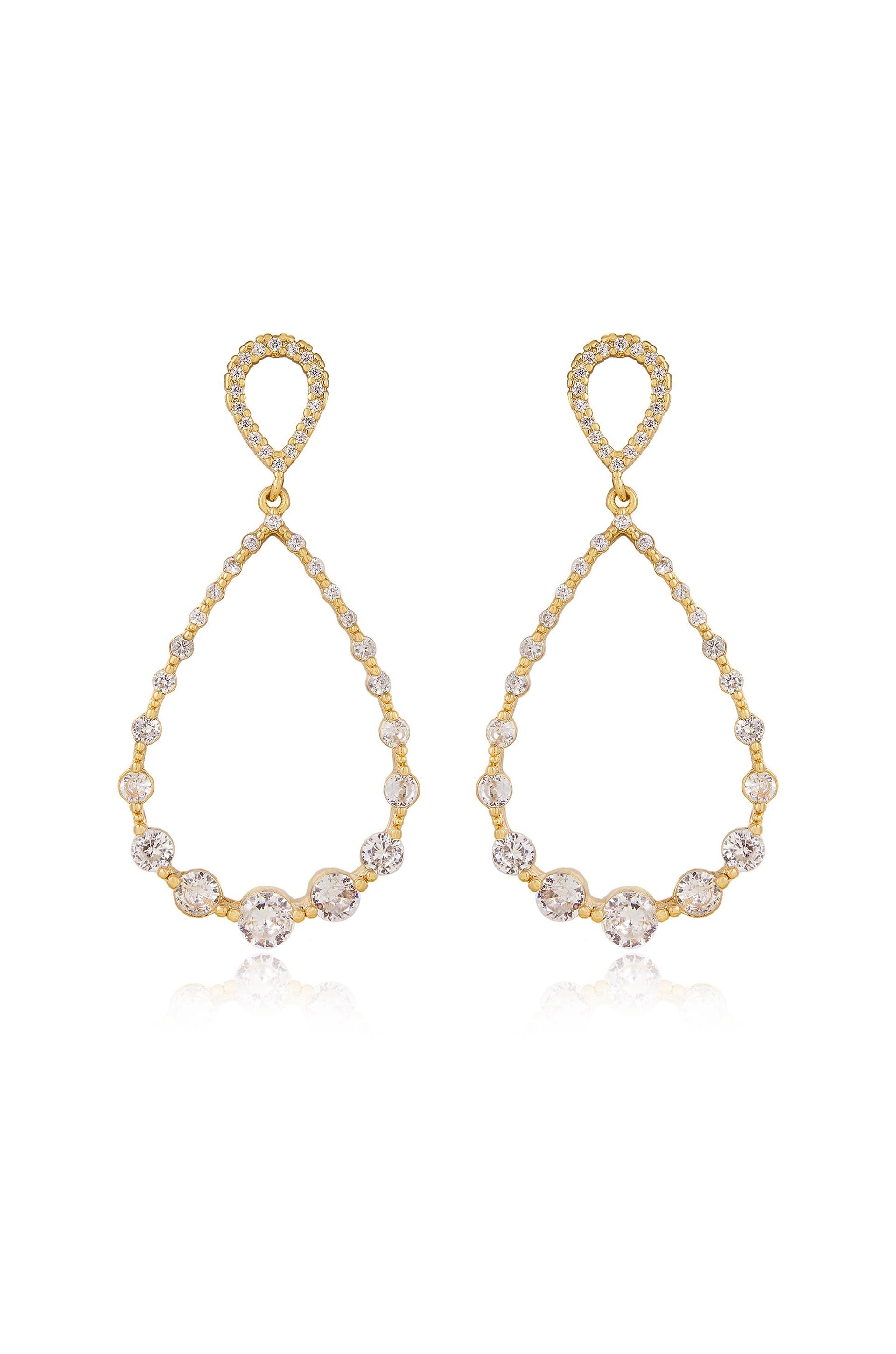 Elegant Crystal Droplet Dangle Earrings for Women - Handmade Bohemian Jewelry for Parties, Weddings & Special Occasions