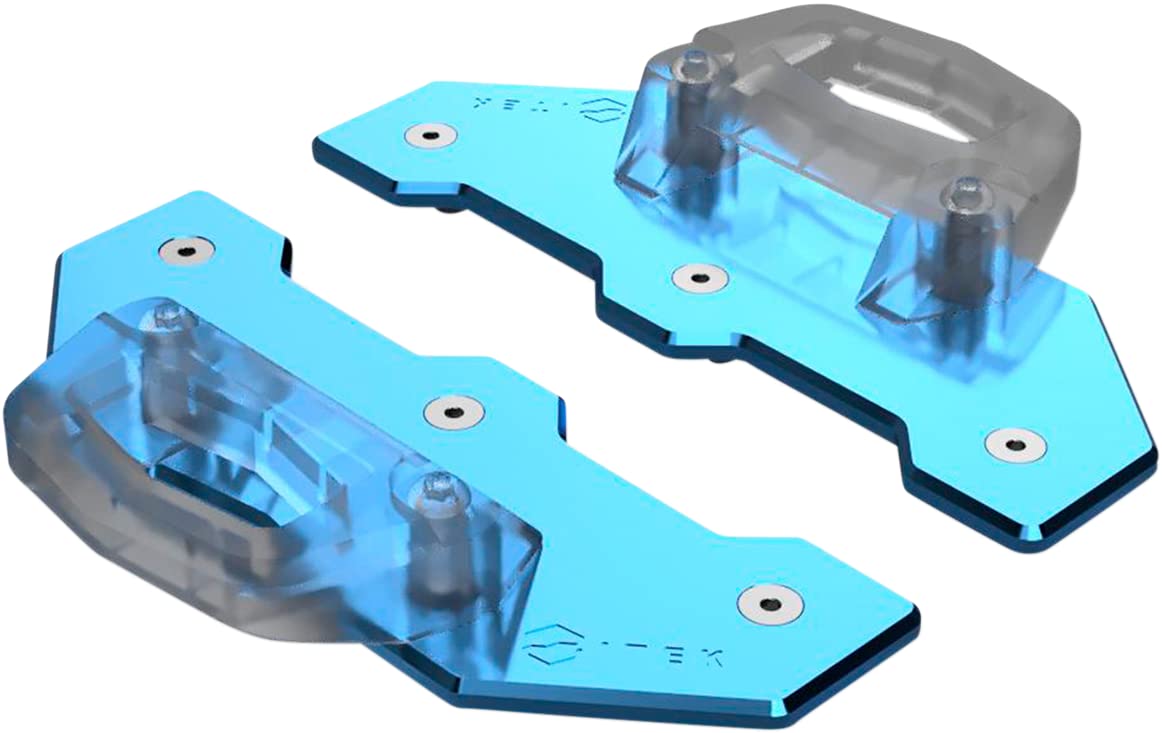 iTek T-Slot Bracket Adapter for Fuel Tanks - Heavy Duty Aluminum Mounting Bracket for Off-Road Vehicles, Motorcycles & ATVs (Perfect for Adventure Riding & Outdoor Equipment Installation)