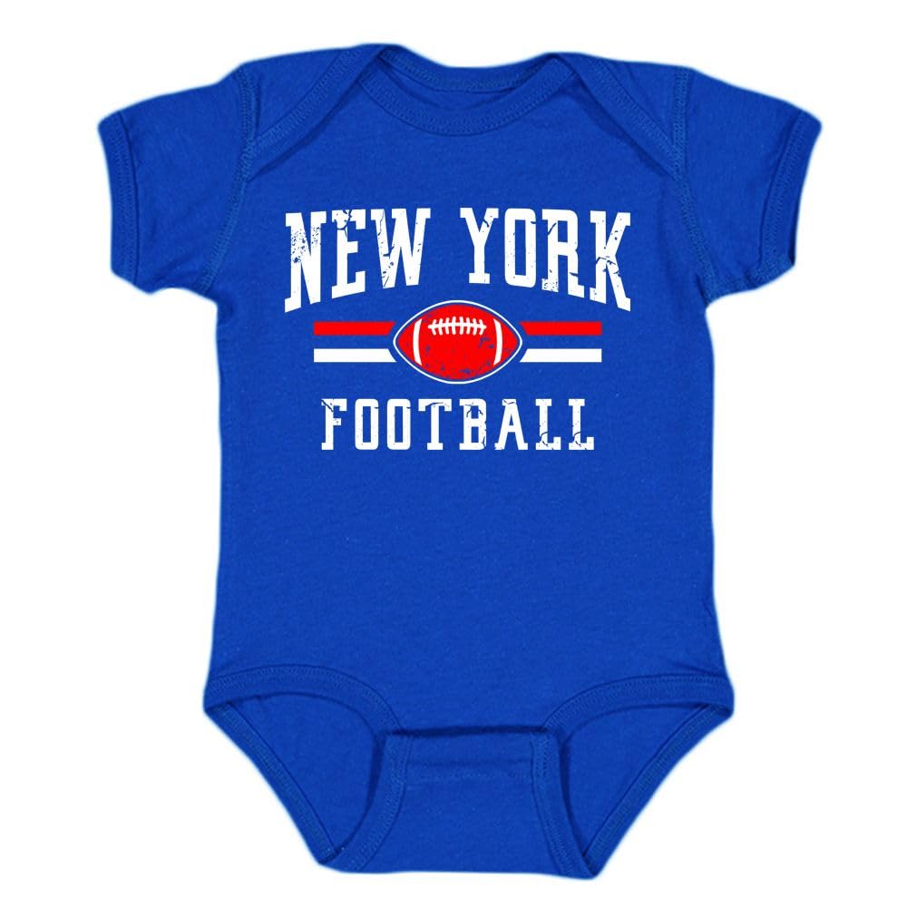 Vintage Style Football Team Bodysuit for Kids - Cute Baby Outfit for Game Day & Fan Events