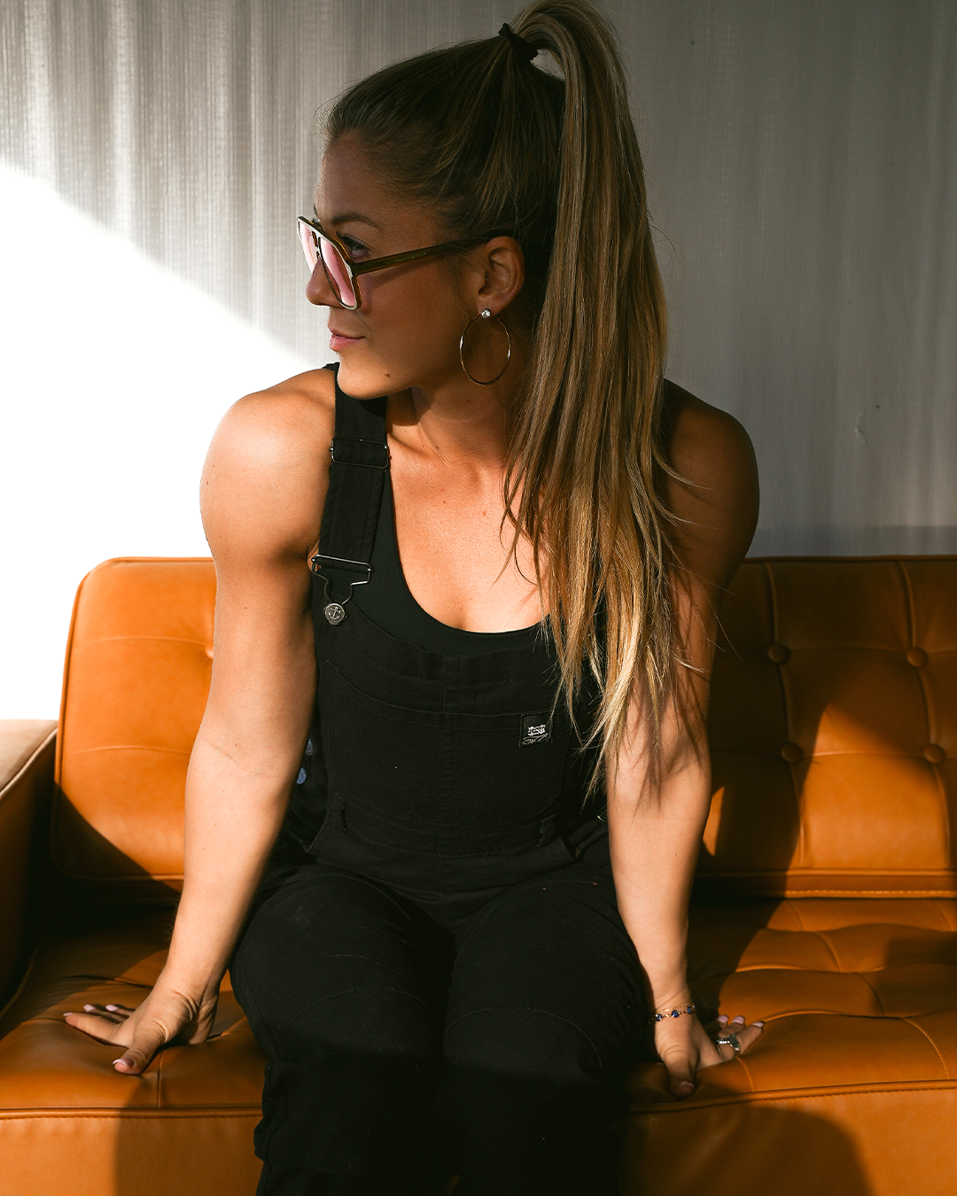 Women's Black Forever Overalls - Stylish & Comfortable Denim Jumpsuit for Casual Wear, Work & Outdoor Activities