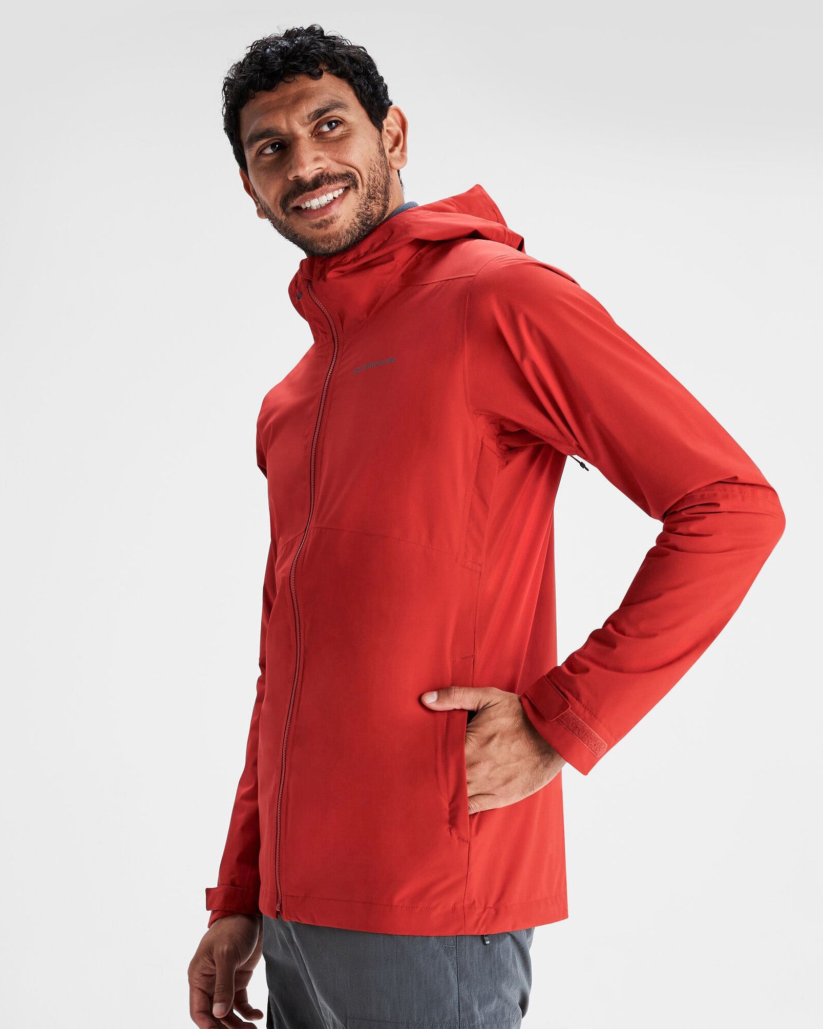 Men's Trailhead Stretch 2.5 Layer Waterproof Rain Jacket - Spicy Chili Pepper Red - Lightweight Hiking & Outdoor Adventure Gear for Camping, Backpacking & Rainy Weather Protection