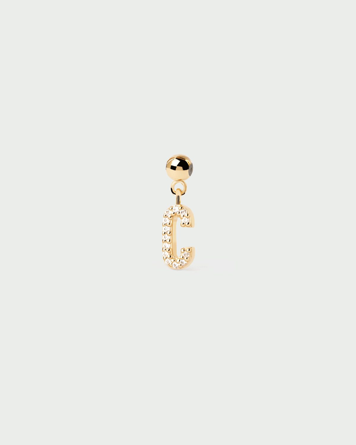 Letter C Charm - Elegant Initial Pendant for Necklaces & Bracelets - Perfect for Personalized Jewelry Gifts & Everyday Wear