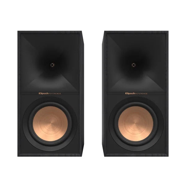Klipsch R-60M 340W High-Performance Bookshelf Speakers (Pair) - Premium Sound for Home Theater, Music & Gaming