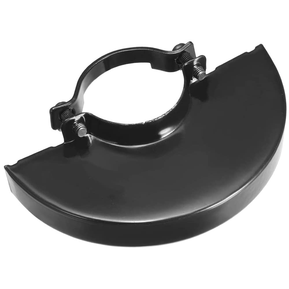 4-3/5 Inch Angle Grinder Guard for Grinding Wheels - 1 Piece Black Metal Shield - Perfect for Cutting, Grinding & Polishing Metal, Stone & Wood - Workshop & DIY Projects