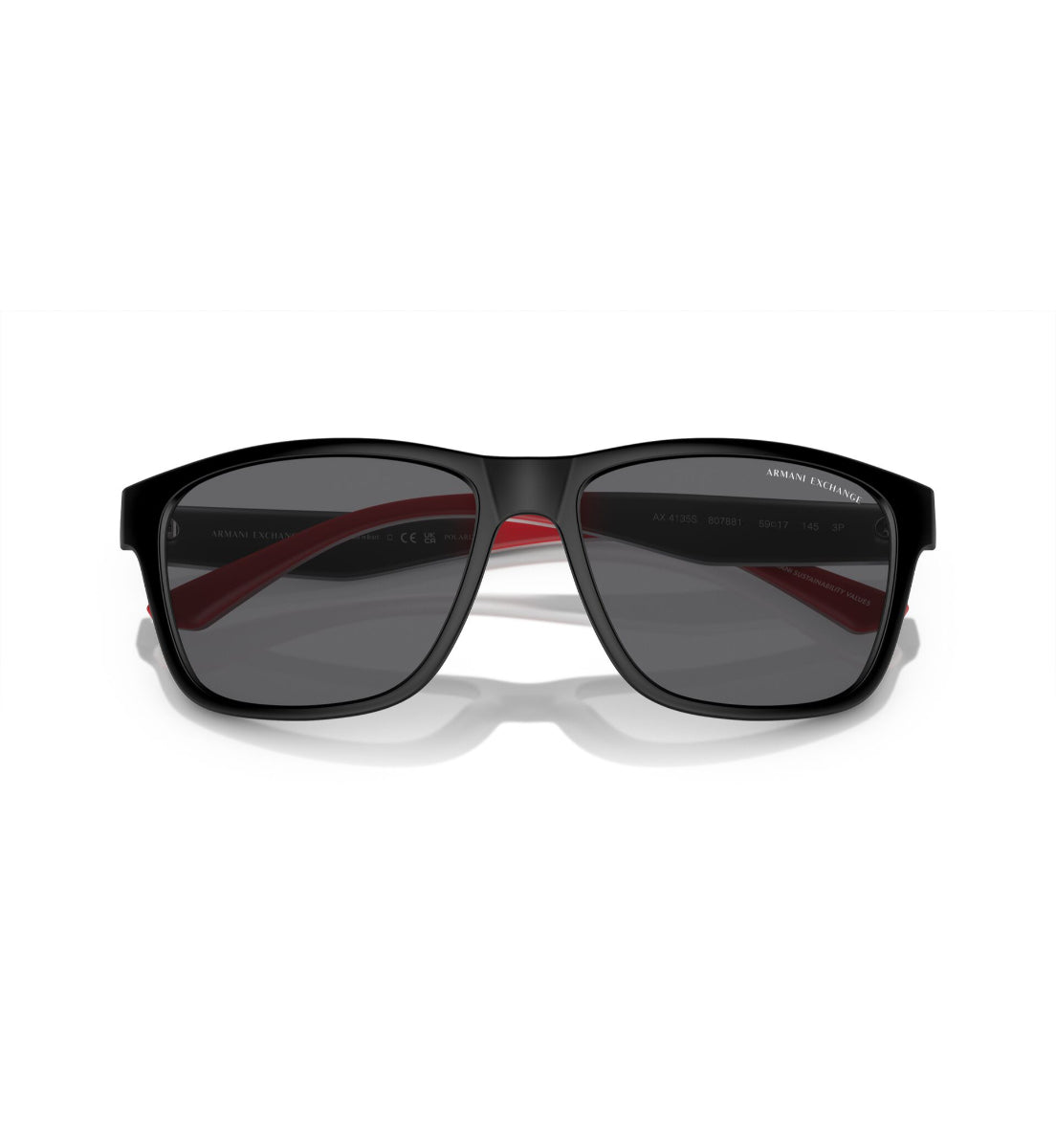 Armani Exchange Polarized Sunglasses for Men & Women - UV Protection, Fashionable Aviator Style - Perfect for Driving, Beach & Outdoor Activities