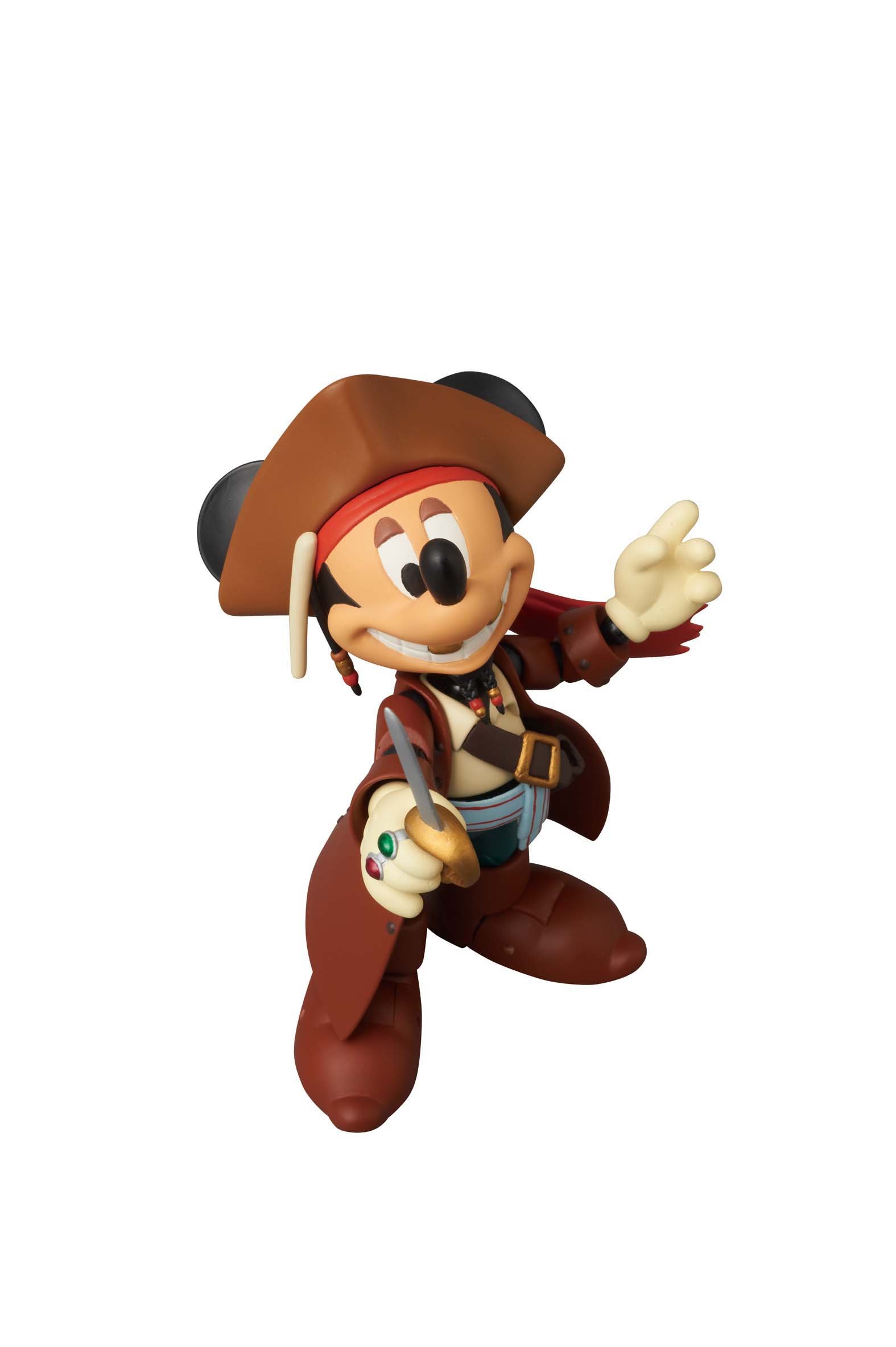 Medicom Mickey Mouse Jack Sparrow Action Figure for Collectors & Disney Fans