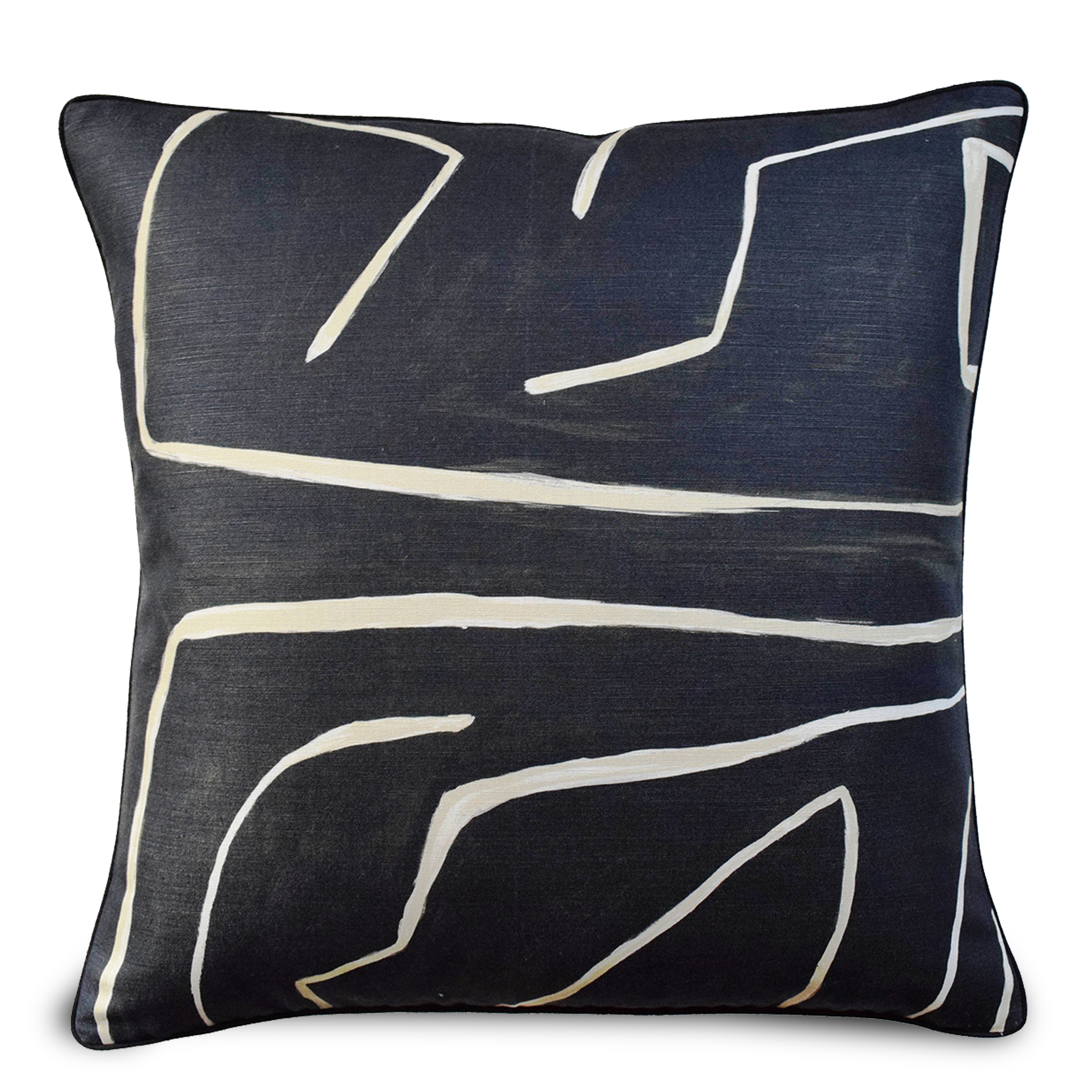 Graffito Decorative Throw Pillow - Soft & Stylish Home Decor for Living Room, Bedroom, or Sofa - Perfect for Cozy Comfort and Modern Interior Design
