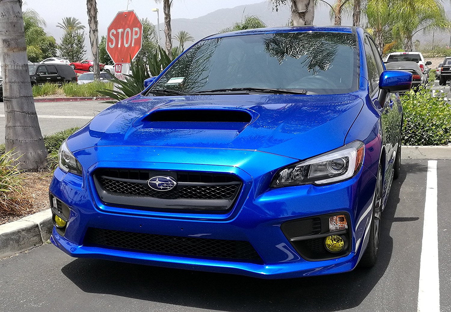 Yellow Lens Fog Light Kit with Bezel Covers & Wiring Harness for 2015-2017 Subaru WRX - Upgrade Your Night Driving & Off-Road Visibility