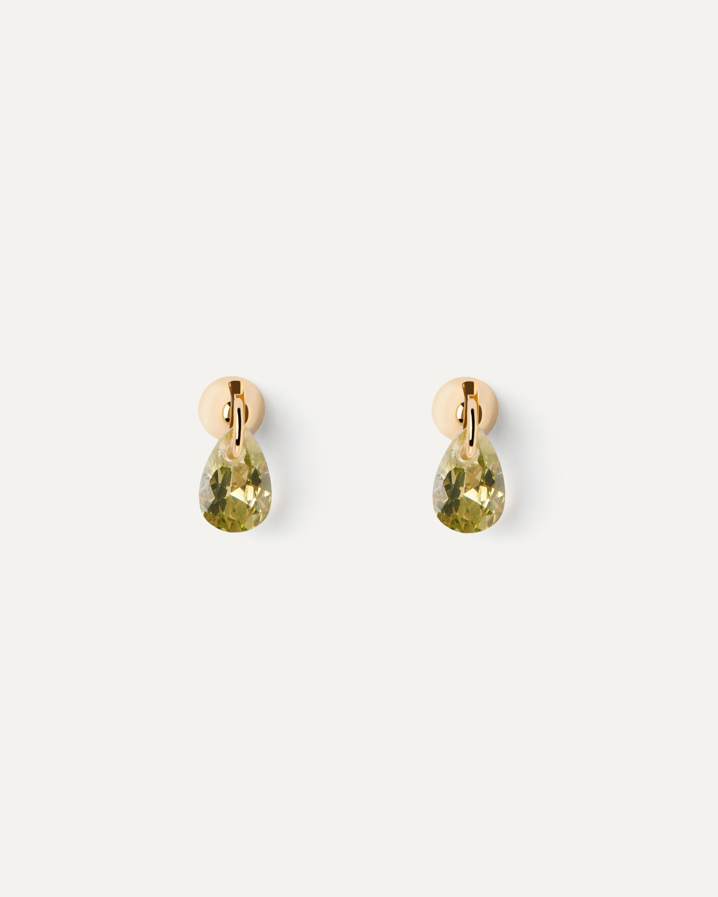 Green Lily Single Earring - Elegant Floral Dangle Earrings for Women | Perfect for Weddings, Parties & Everyday Wear