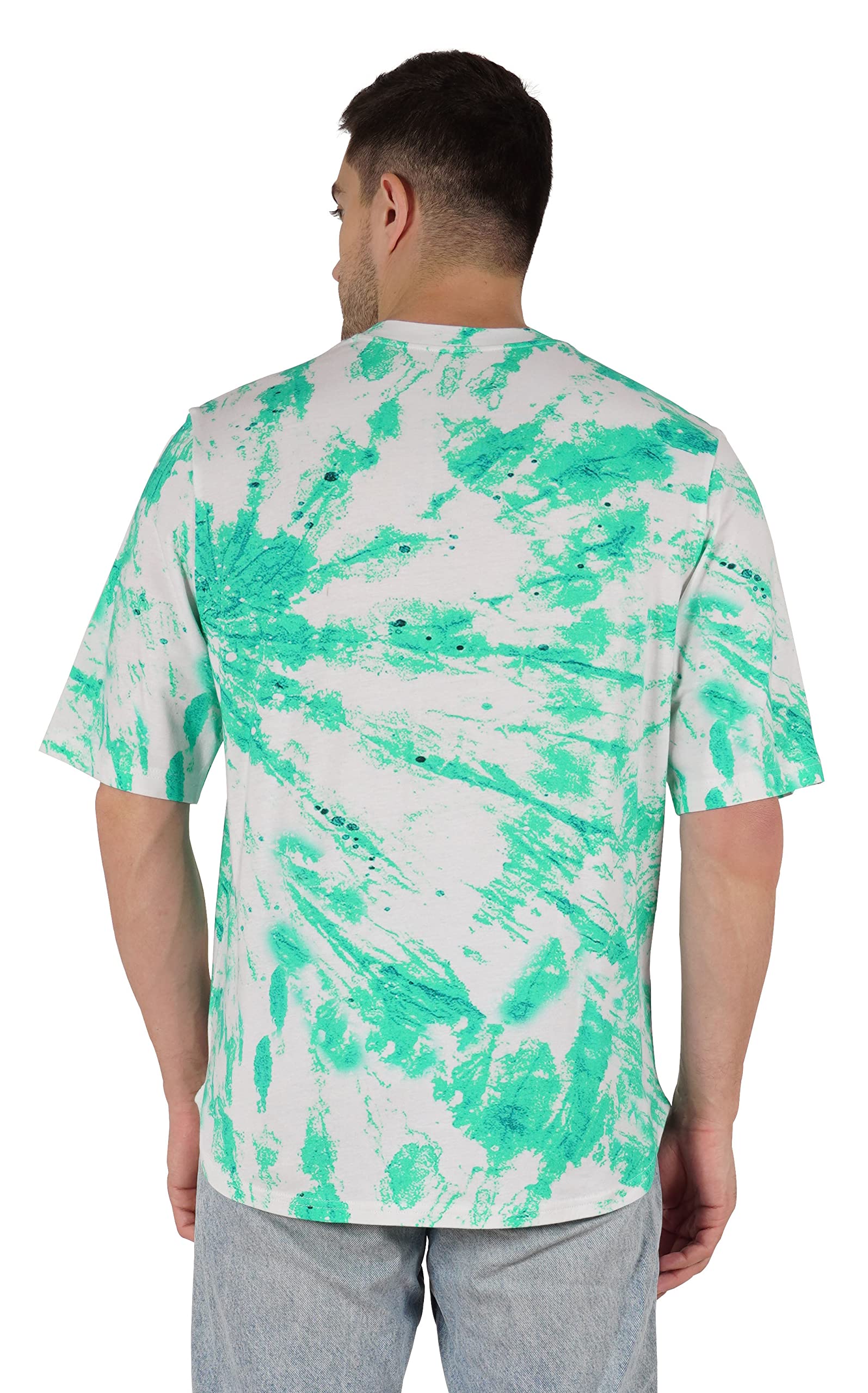 Inkmeso Men's Half Sleeve Loose Fit Printed Casual T-Shirt | Beach Holiday Wear | Summer Outfits & Street Style Fashion