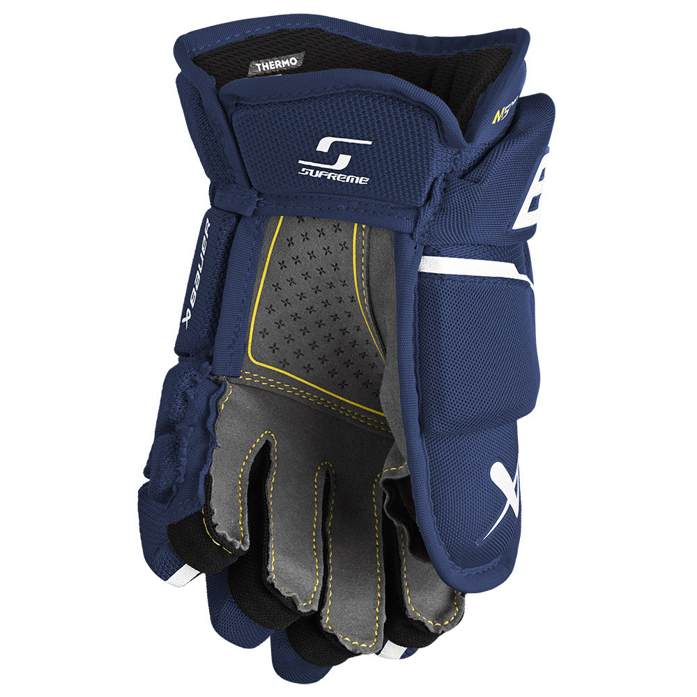 Bauer Supreme M5 Pro Junior Ice Hockey Gloves - Youth Hockey Gloves for Boys & Girls - Protective Gear for Ice Skating & Hockey Practice - Perfect for Games, Training & Winter Sports
