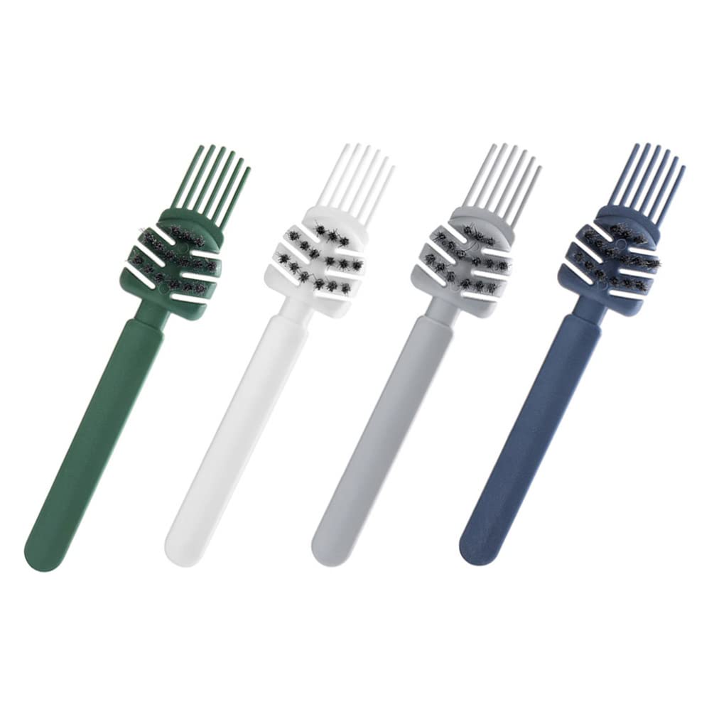 Healeved 4-Piece Hair Brush Cleaning Tool Set - Comb Cleaner Brush for Removing Hair & Lint - Perfect for Home & Salon Use - Ideal for Daily Grooming, Styling & Brush Maintenance