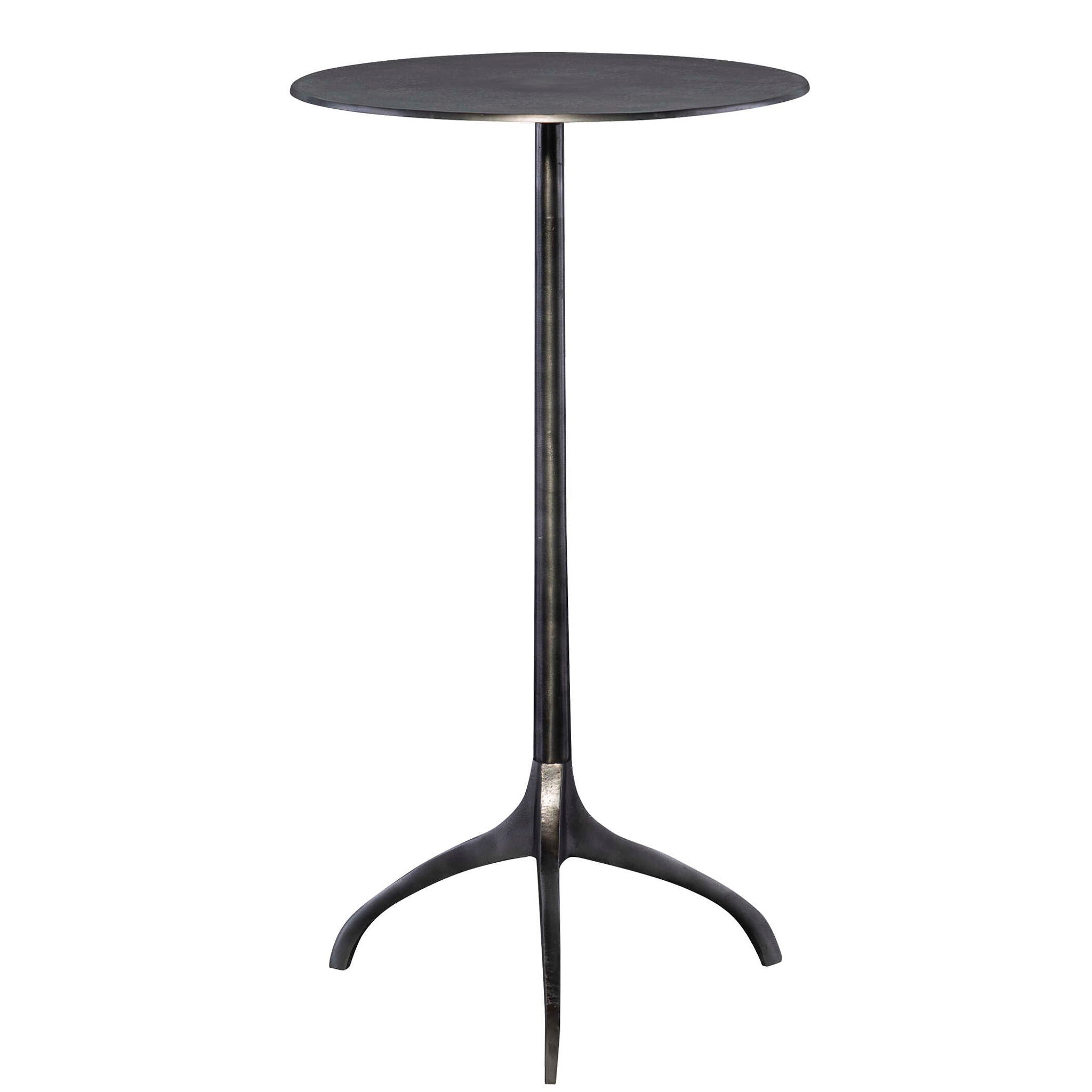 Industrial Accent Table - Modern Black Side Table for Living Room, Bedroom & Office | Beacon Home Decor