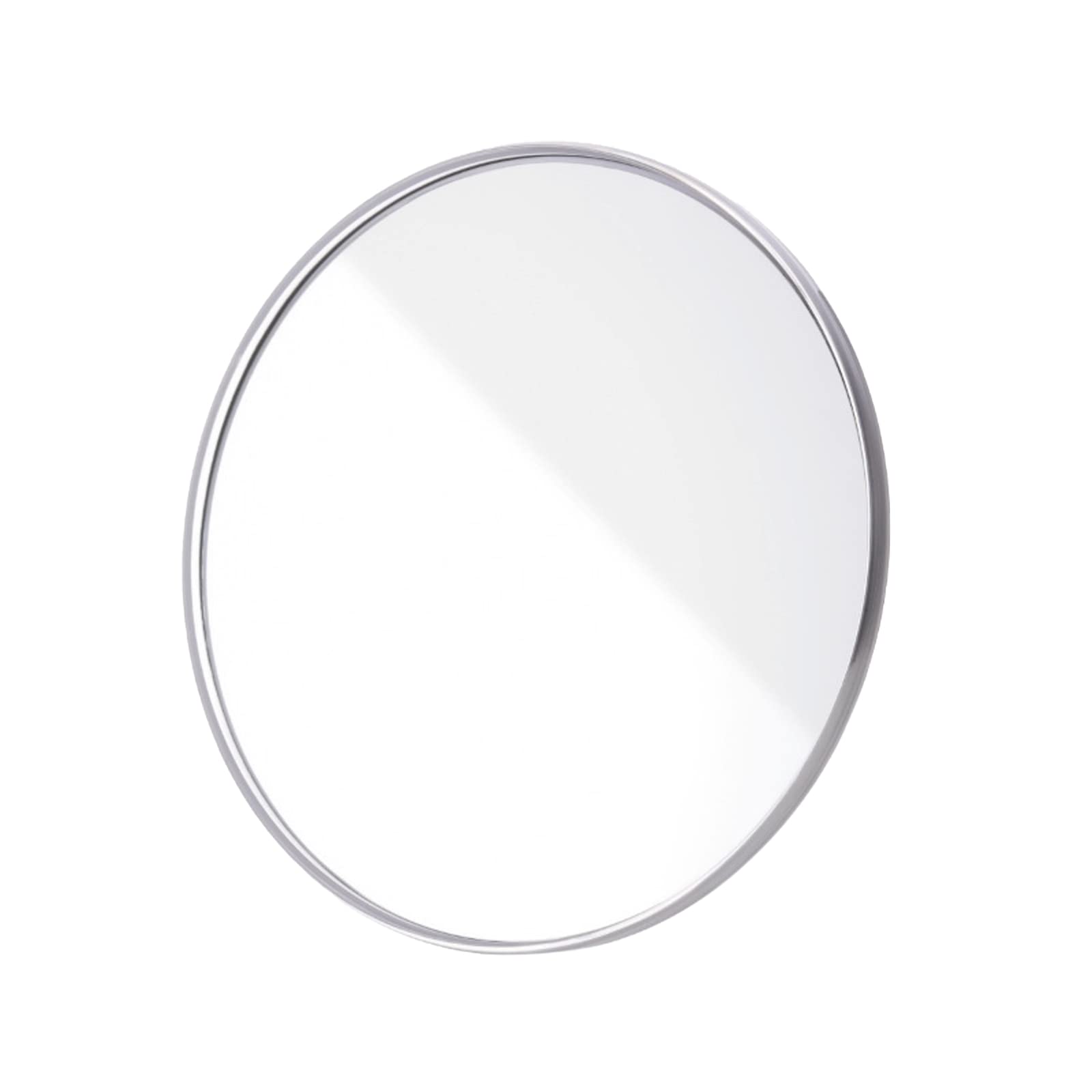 Khakho 10X Magnifying Mirror with 3 Strong Suction Cups - Acrylic/Glass Bathroom & Makeup Mirror for Shaving, Skincare & Precision Grooming