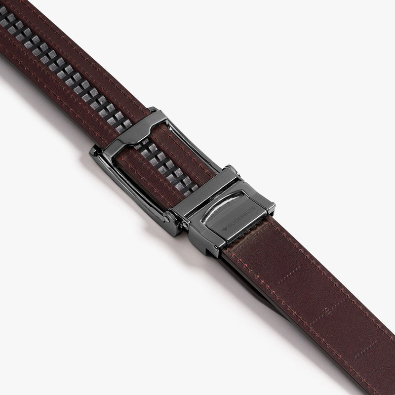 Premium Genuine Cordovan Full Grain Leather Belt for Men - Durable & Stylish Dress or Casual Wear - Perfect for Office, Business, and Everyday Use
