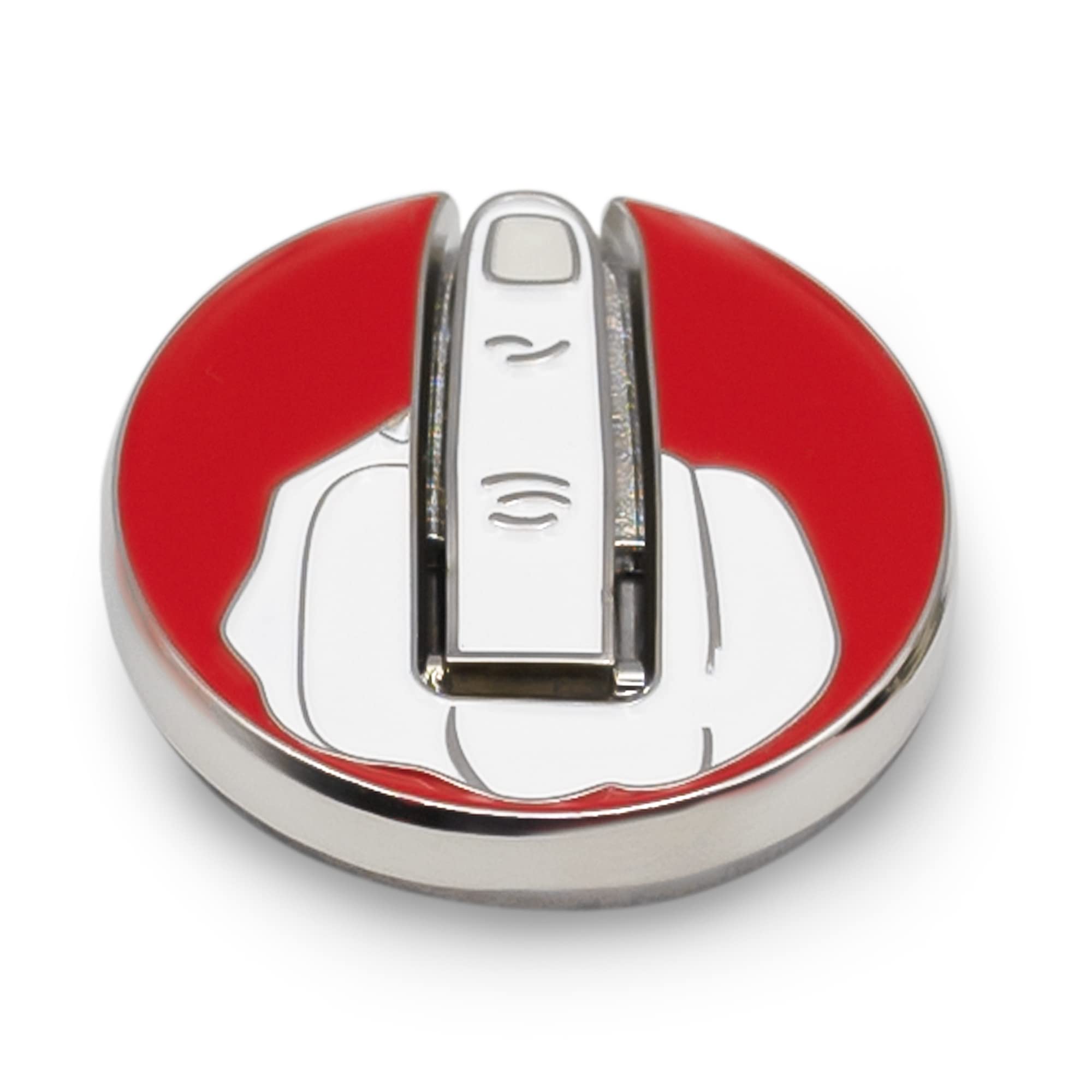 Tylson Middle Finger Golf Ball Marker - Funny Golf Alignment Marker with Hat Clip - Unique Golf Gifts for Men & Women - Perfect for Golf Tournaments & Casual Play