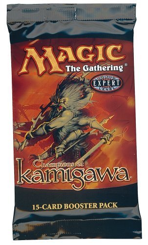 Magic the Gathering MTG Champions of Kamigawa Booster Pack - 15 Cards/Pack (Out of Print) - Collectible Trading Cards for Game Nights & MTG Tournaments