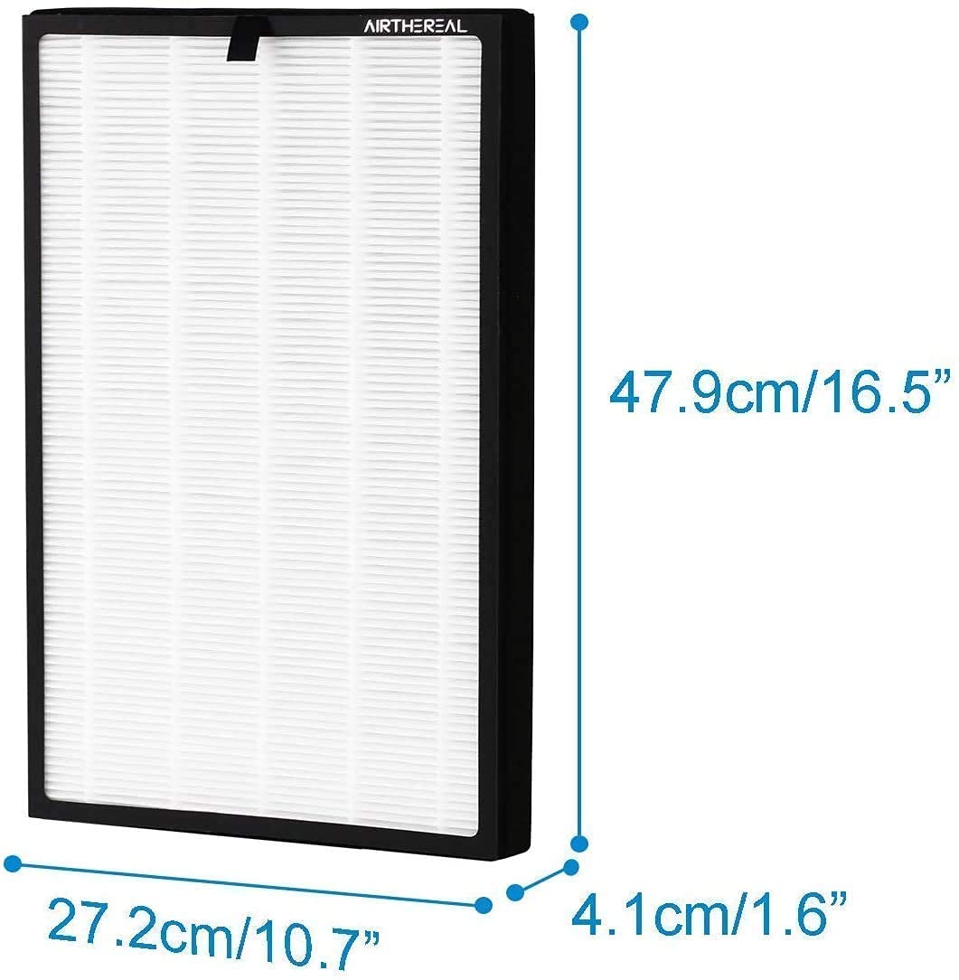 Airthereal APH260 Air Purifier with 1-Pack Replacement Filter - HEPA Air Cleaner for Home, Bedroom, Office | Eliminates Dust, Pollen, Pet Dander | Quiet Operation for Better Sleep & Allergy Relief