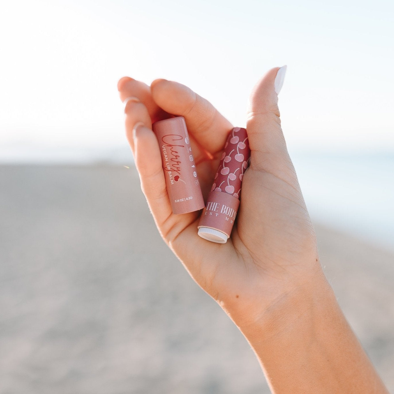 Organic Vegan Lip Balm for Dry Lips - Natural Moisturizing & Nourishing - Perfect for Daily Use, Outdoor Activities & Travel