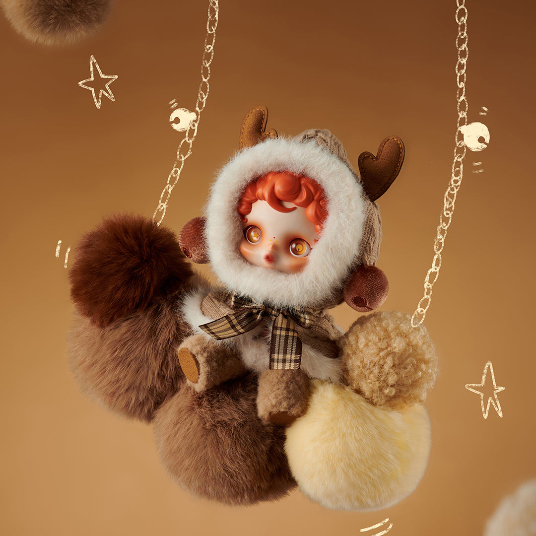 POP MART SKULLPANDA Winter Symphony Series Plush Blind Box - Cute Collectible Stuffed Animals for Anime Fans, Gift for Christmas & Home Decor