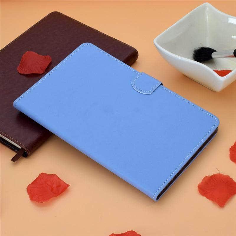 Samsung Galaxy Tab A7 Lite T220 T225 Case - Premium Matte Leather Cover with Stand for Business & Travel - Protective Sleeve for 8.7 Inch Tablet (2021 Model) - Perfect for Office, Commuting & Home Use