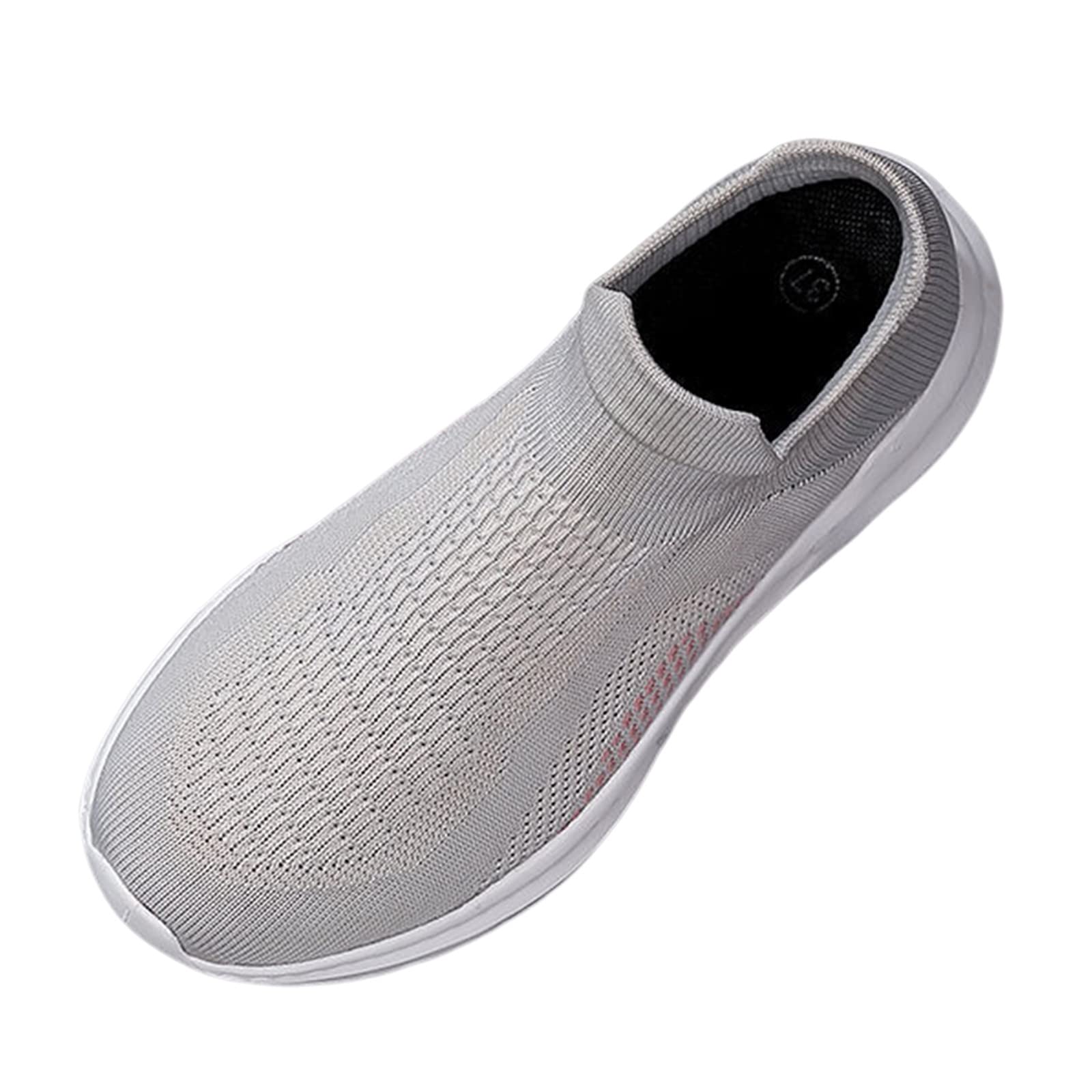 Women's Lightweight Breathable Walking Shoes - Fly Knit Running Sneakers for Women - Comfortable & Versatile Athletic Shoes for Walking, Jogging, Gym & Daily Wear
