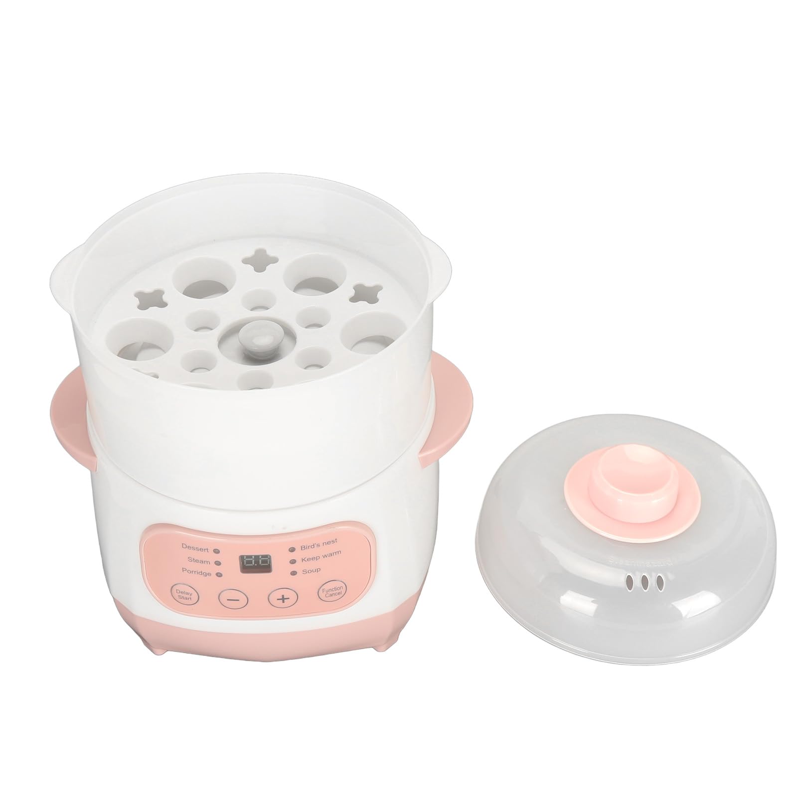 Electric Stew Pot with Ceramic Lining - Smart Soup Cooker with Dry Burn Prevention, 110V US Plug for Home Kitchen | Perfect for Slow Cooking, Meal Prep & Healthy Family Dinners