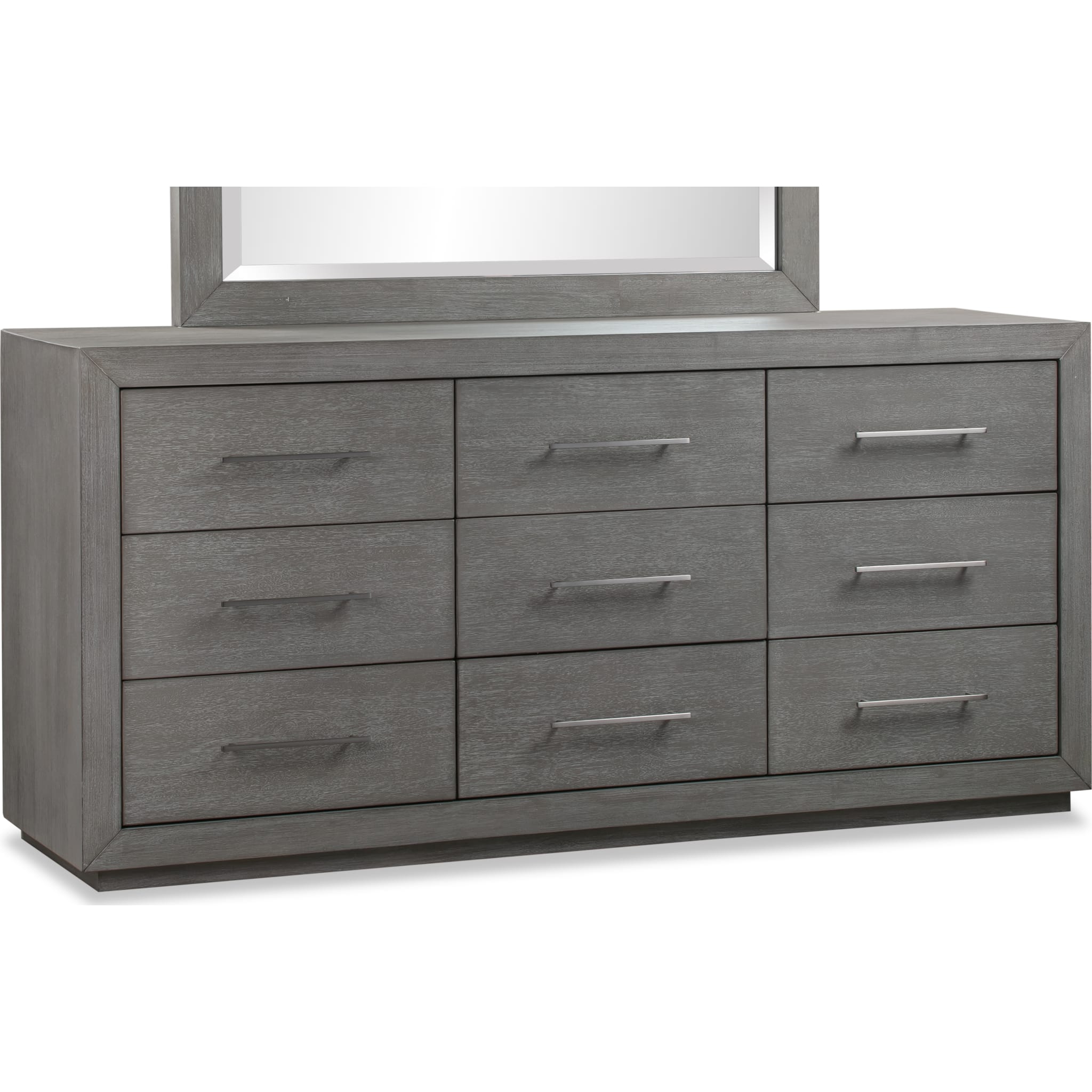 2024 Melbourne Nine-Drawer Dresser in Mineral - Stylish & Spacious Bedroom Storage for Modern Homes