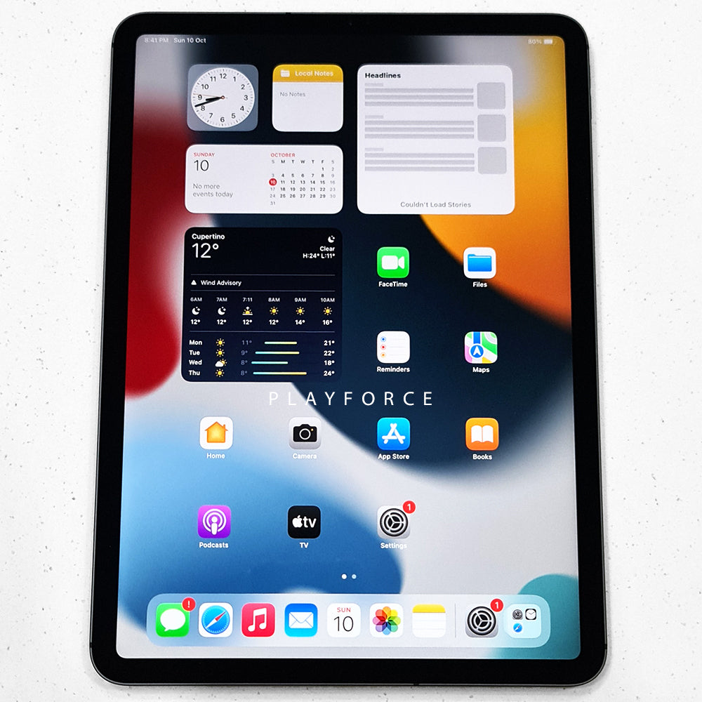Apple iPad Pro 11-inch 1st Generation (256GB, Wi-Fi + Cellular, Space Gray) - Powerful Tablet for Work, Study & Entertainment