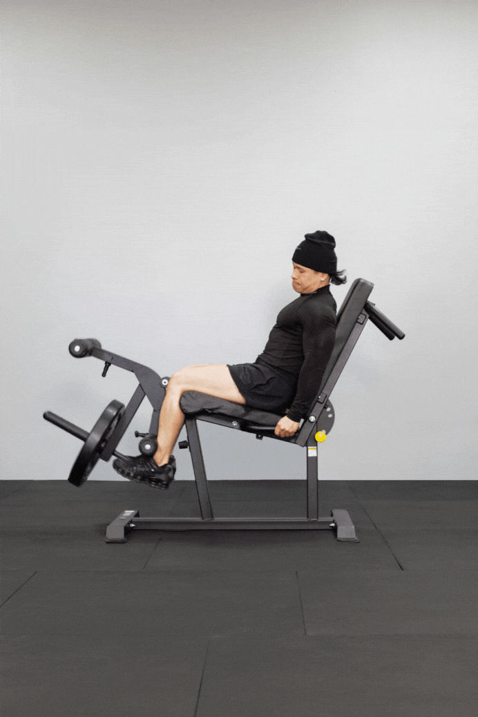 Premium Body Iron Leg Extension & Prone Curl Machine for Home Gym - Strength Training Equipment for Thighs, Hamstrings & Glutes - Perfect for Leg Day Workouts & Muscle Building