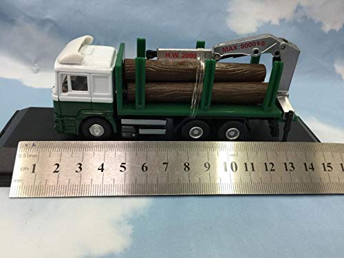 1/72 Scale JOYCITY F2000 Heavy Duty Lumber Truck Diecast Model - Collectible Construction Vehicle for Display, Gifts & Diorama Scenes