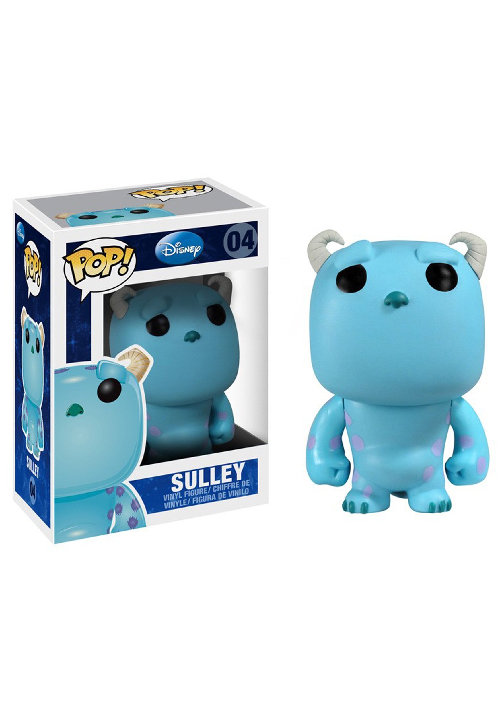 Funko POP Disney Sulley Series 1 Collectible Figure - Monsters Inc. Character Toy for Display & Gifts | Perfect for Disney Fans, Movie Collectors & Home Decor