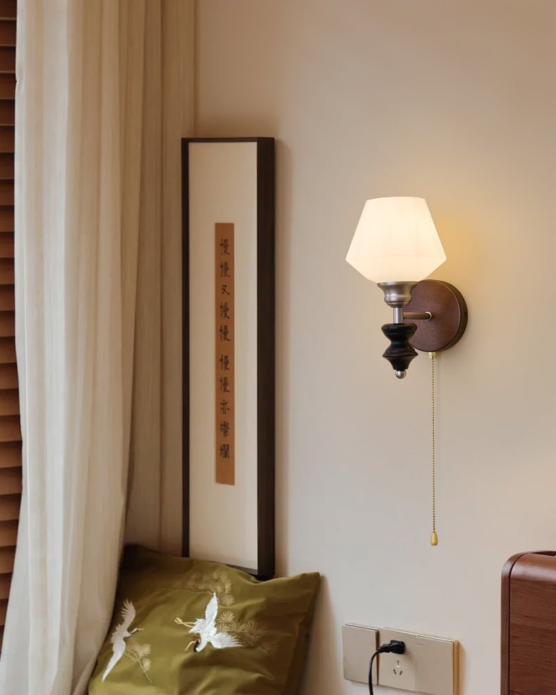 Lucille Wall Lamp - Modern LED Sconce Light Fixture for Bedroom, Living Room & Hallway - Energy Efficient Dimmable Lighting for Home Decor