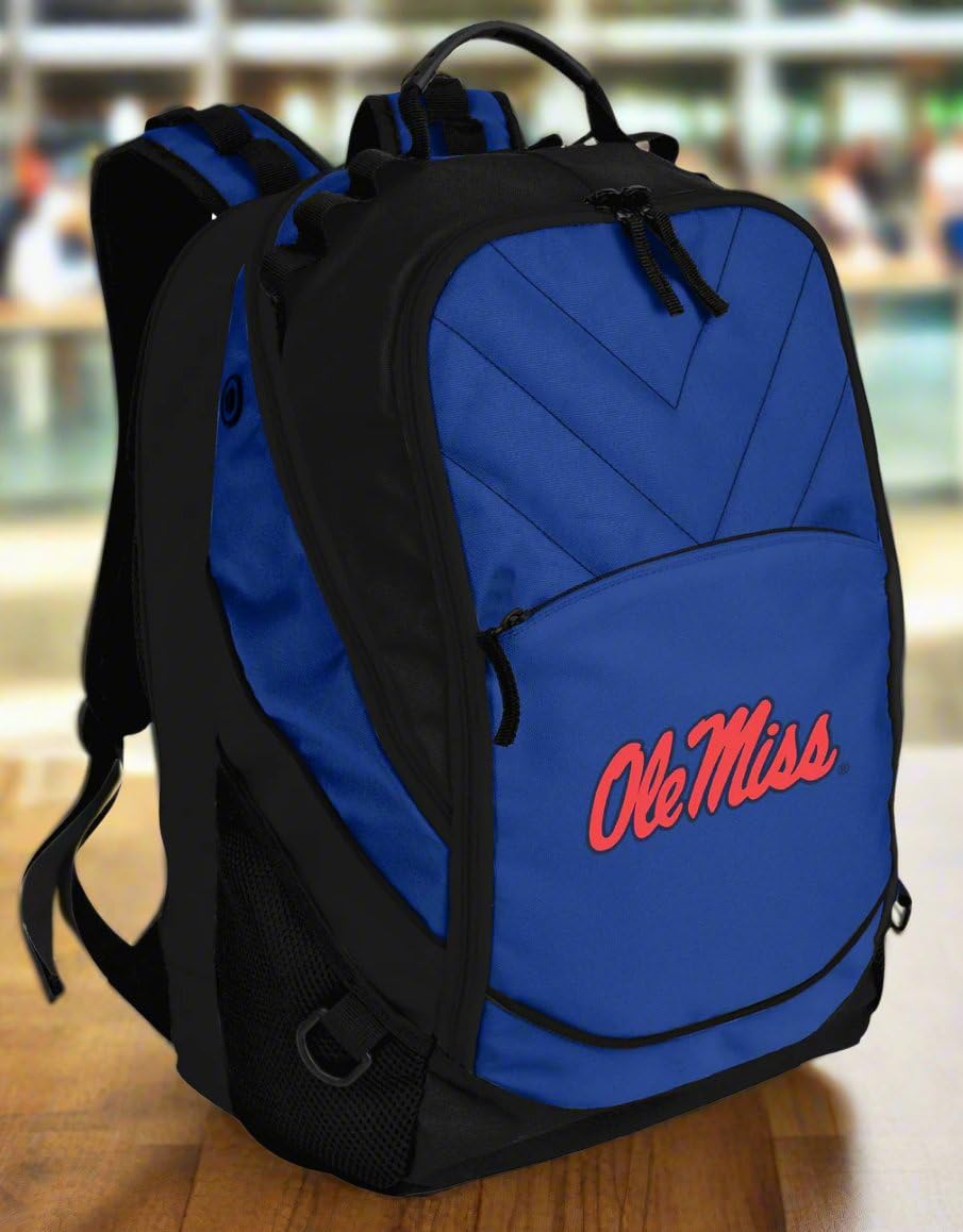 Ole Miss Backpack with Laptop Compartment - University of Mississippi Bookbag for College Students, School, Travel & Campus Life
