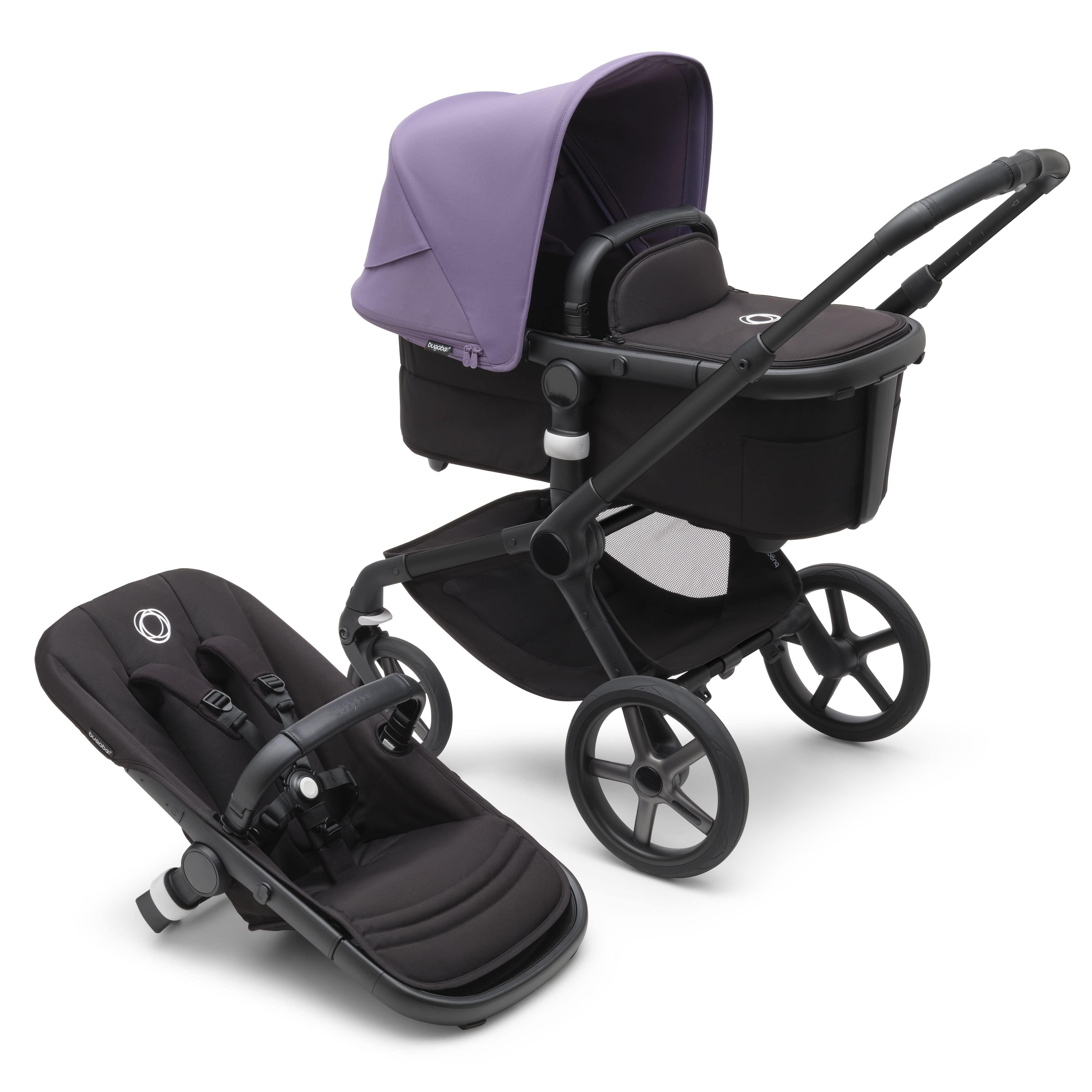 Bugaboo Fox5 Complete Stroller - Lightweight Travel System for Newborns & Toddlers - Perfect for City Walks, Park Outings & Air Travel