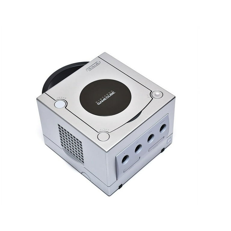 Nintendo GameCube Console Platinum Silver - Classic Gaming System for Retro Gaming Enthusiasts | Perfect for Home Entertainment & Multiplayer Fun