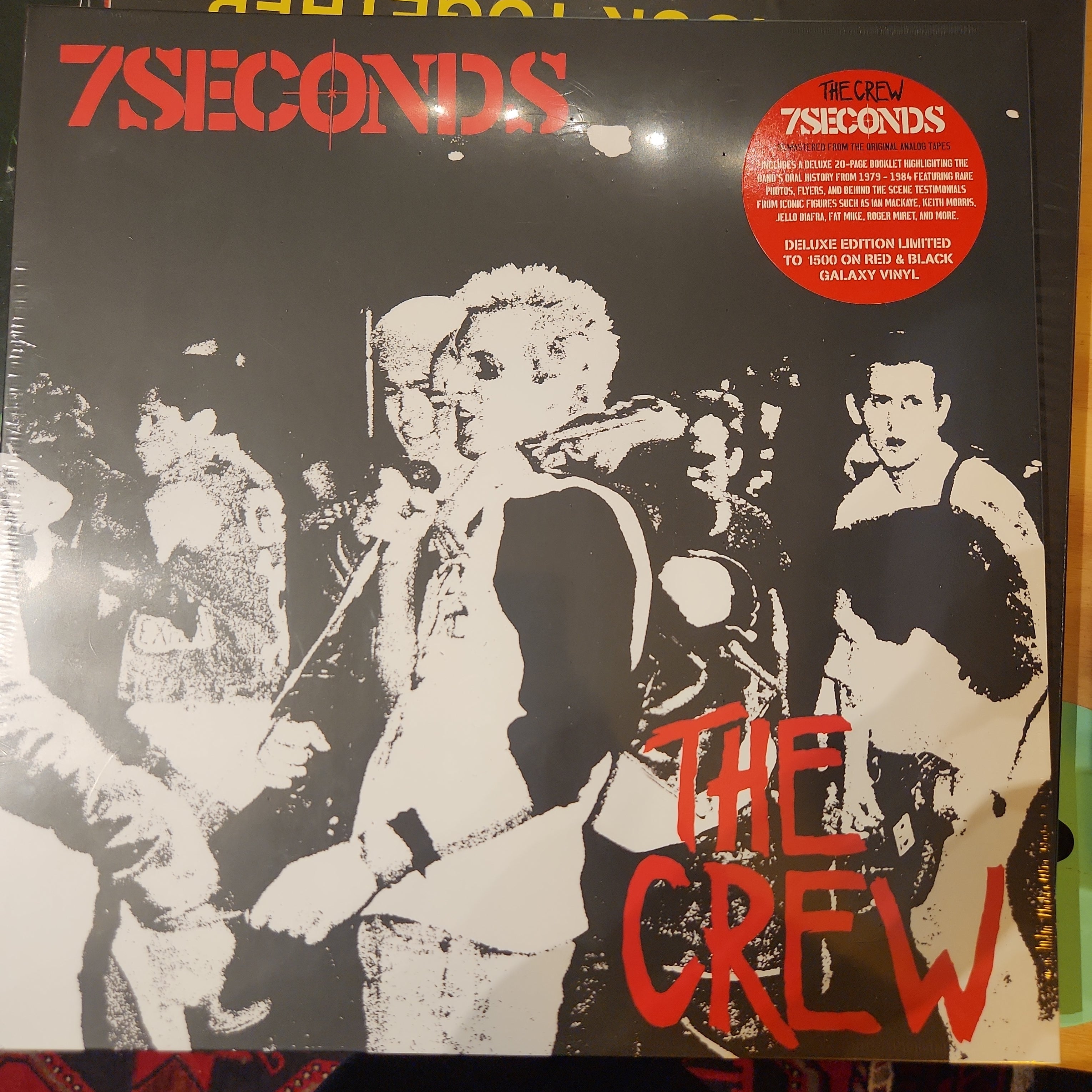 7 Seconds - The Crew (Deluxe Reissue) | Punk Rock Vinyl LP | Perfect for Collectors & Music Enthusiasts