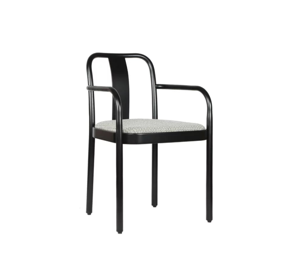 Premium Sugiloo Bentwood Armchair by GTV - Modern Wooden Dining Chair for Kitchen, Living Room & Office - Ergonomic Comfort & Stylish Home Decor
