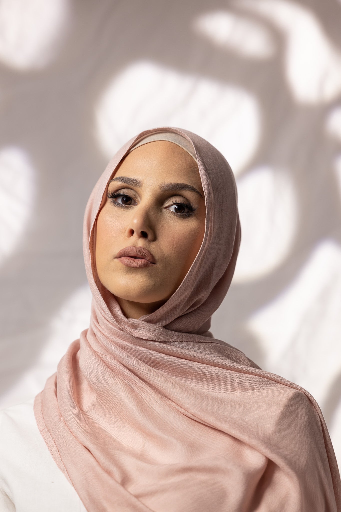 Soft & Breathable Cotton Modal Shawl in Shades of Purple - Elegant Wrap for Women, Perfect for Evening Events, Weddings & Cool Weather Wear
